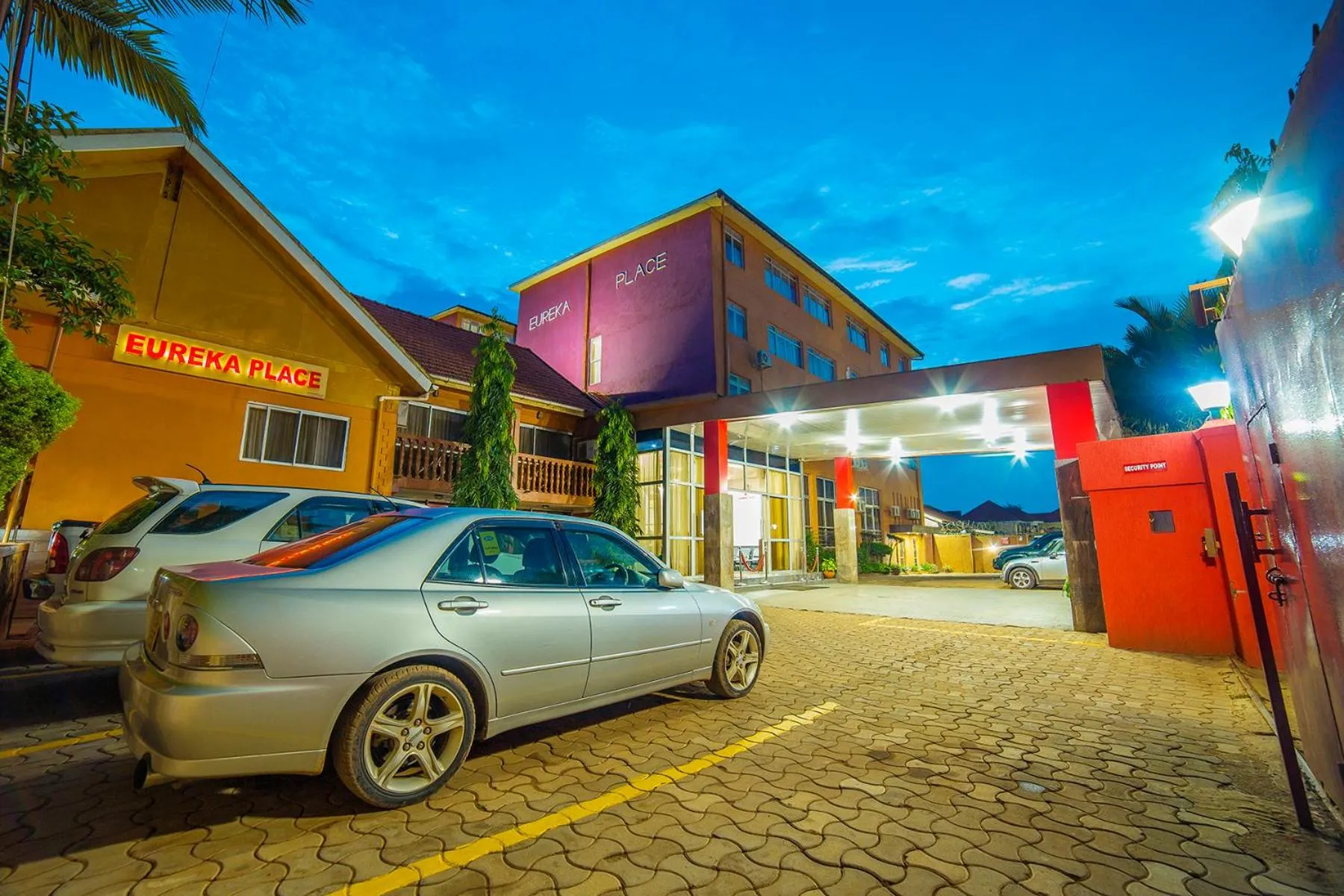 Property building in Eureka Place Hotel Kampala