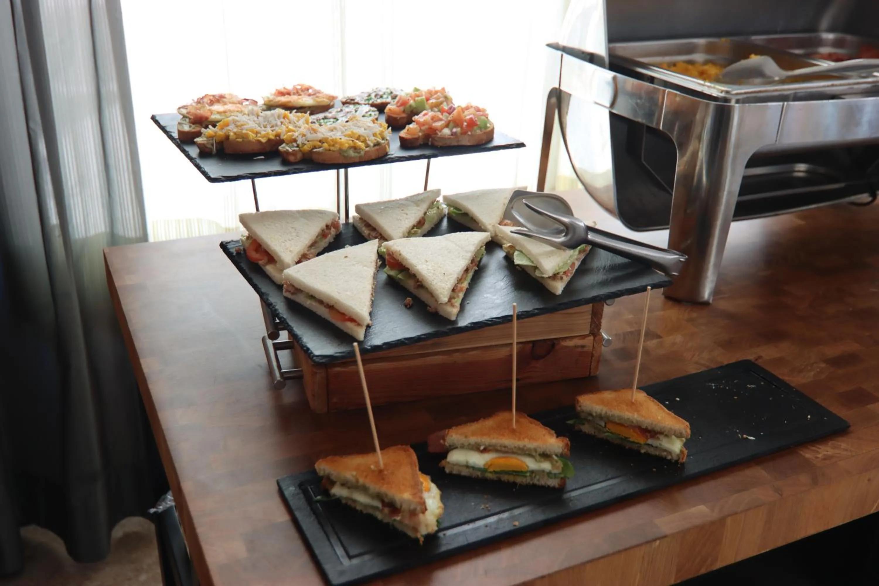 Buffet breakfast in Hotel Derby