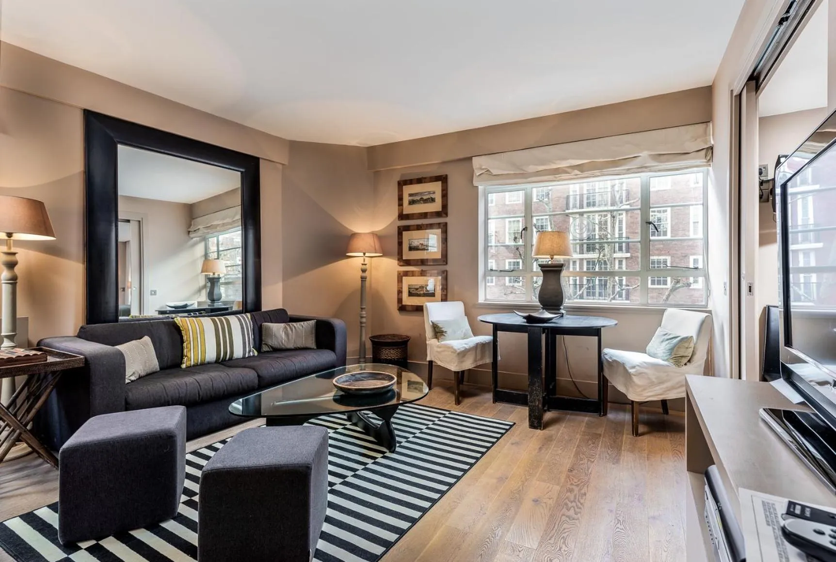 Living room in Nell Gwynn House