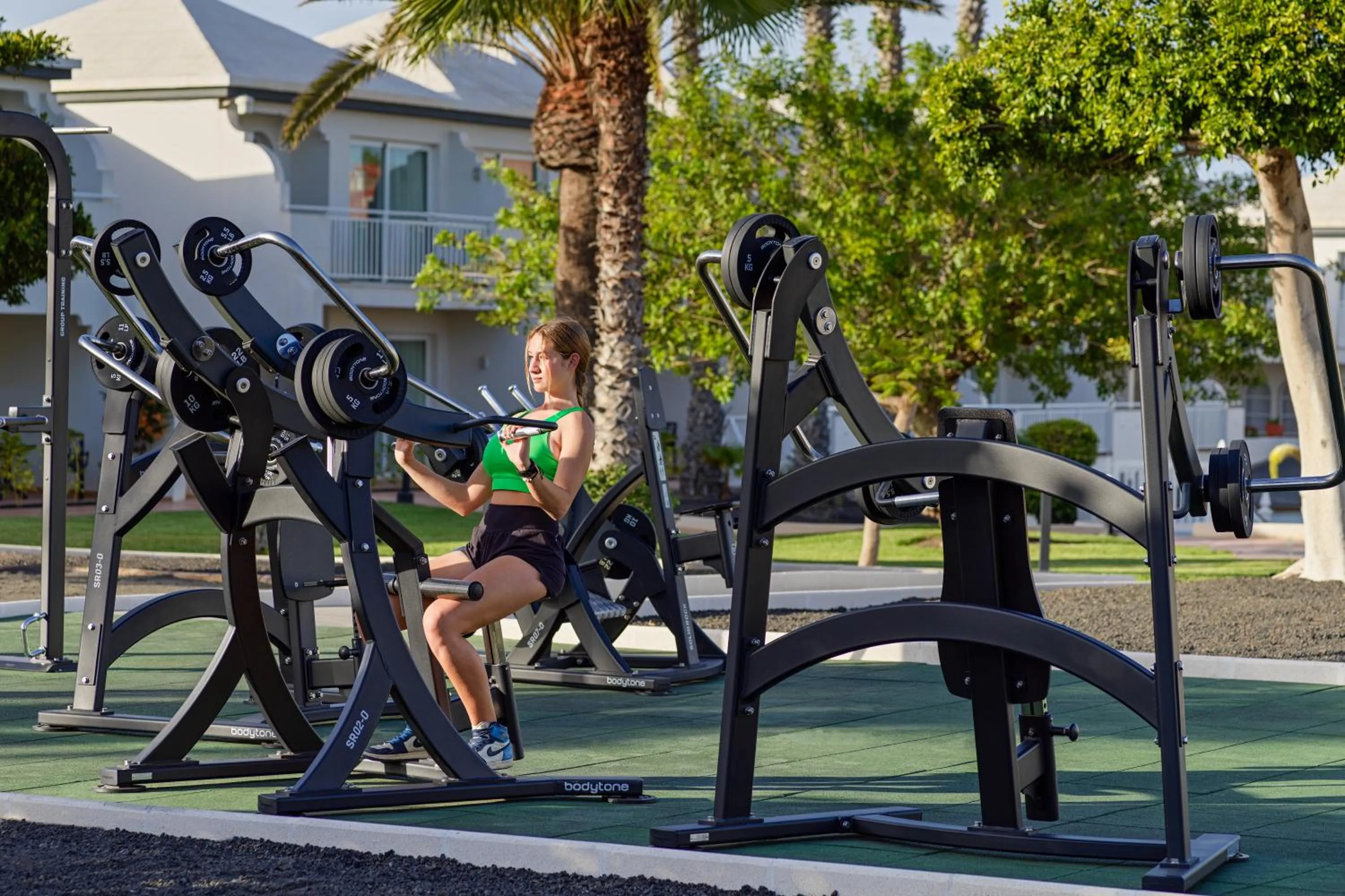 Fitness centre/facilities in H10 Ocean Suites