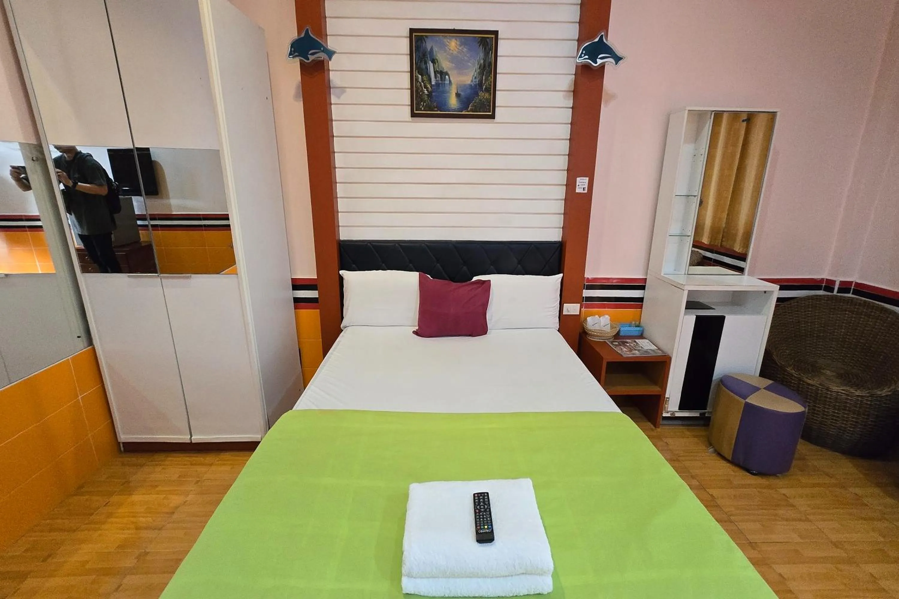 Bed in KhiangLe Resort 1