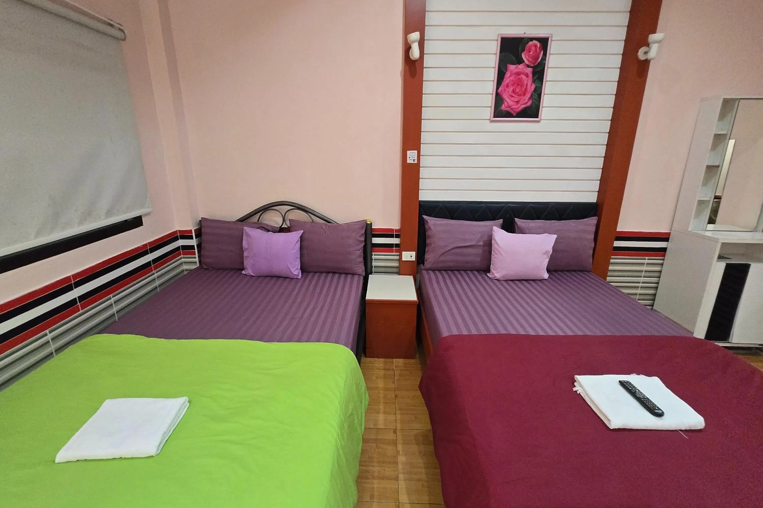 Bed in KhiangLe Resort 1