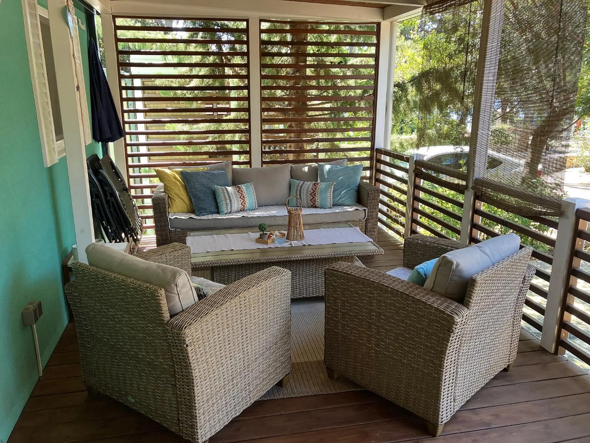 Balcony/Terrace in Sunny Home Soline