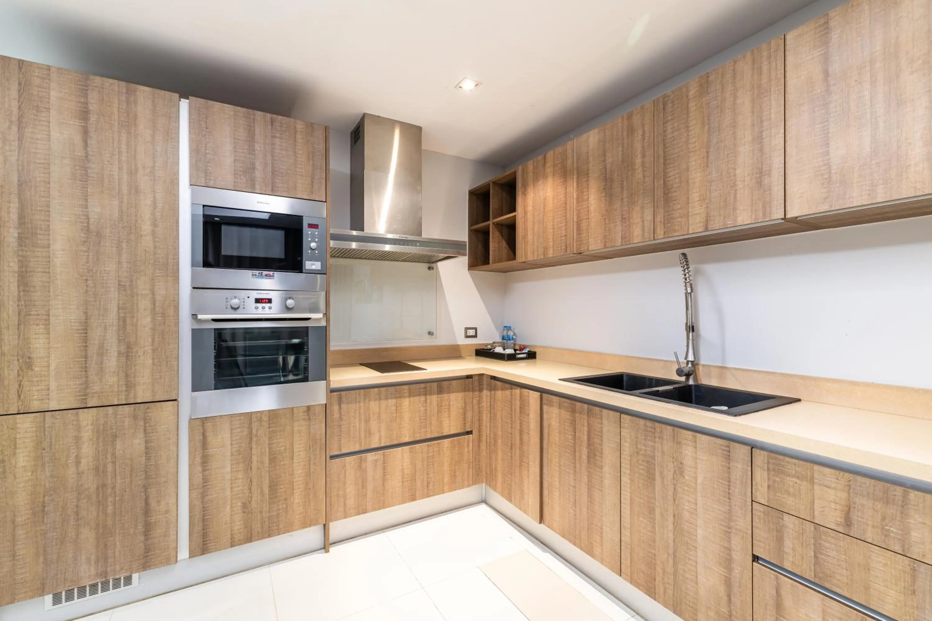 Kitchen or kitchenette in Phuket Moonlit Bay Seaview Resort & Spa