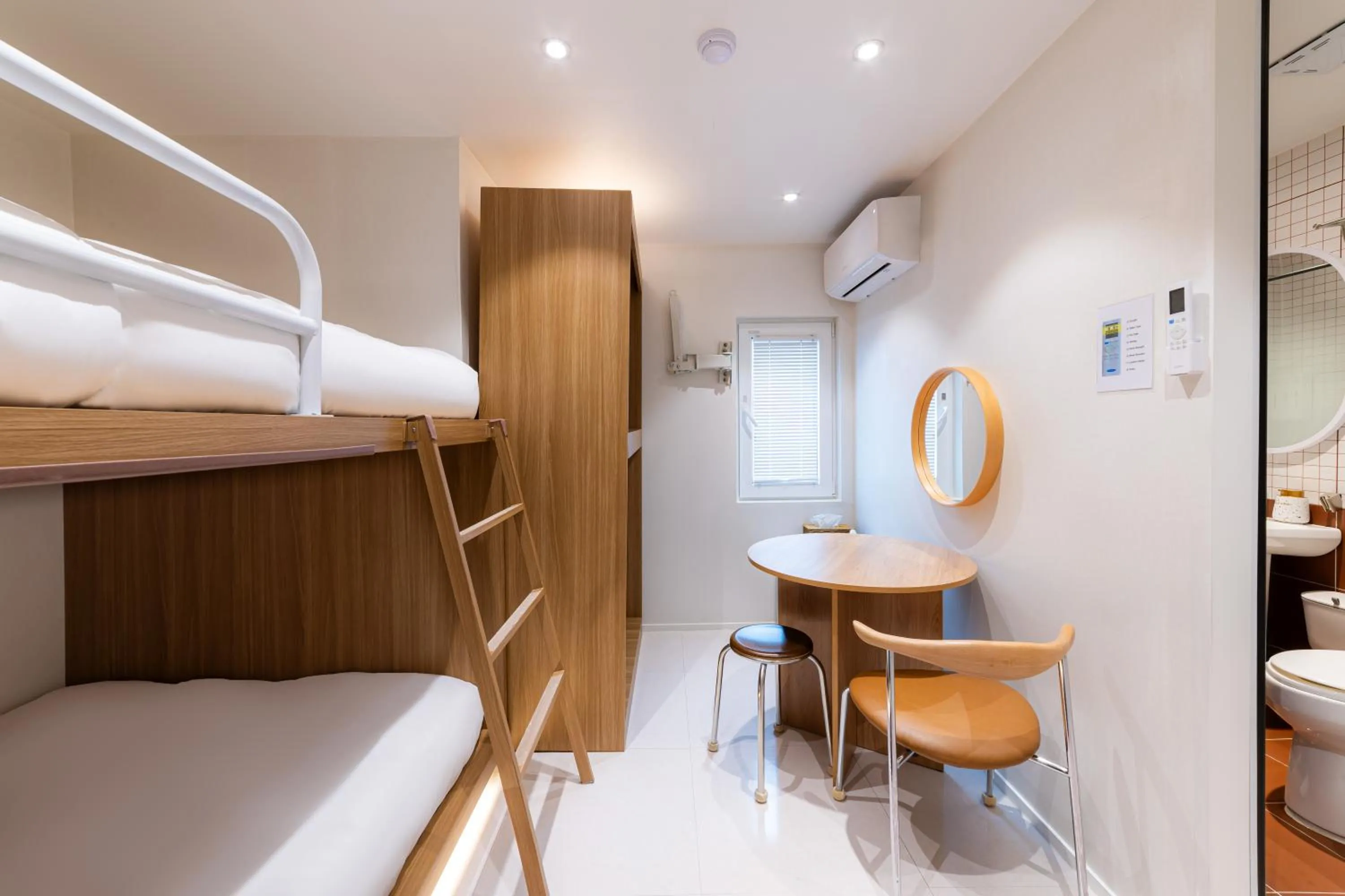 Bedroom, Bed in Slowon Hongdae