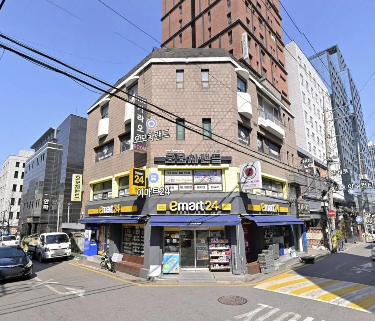 Neighbourhood in Slowon Hongdae