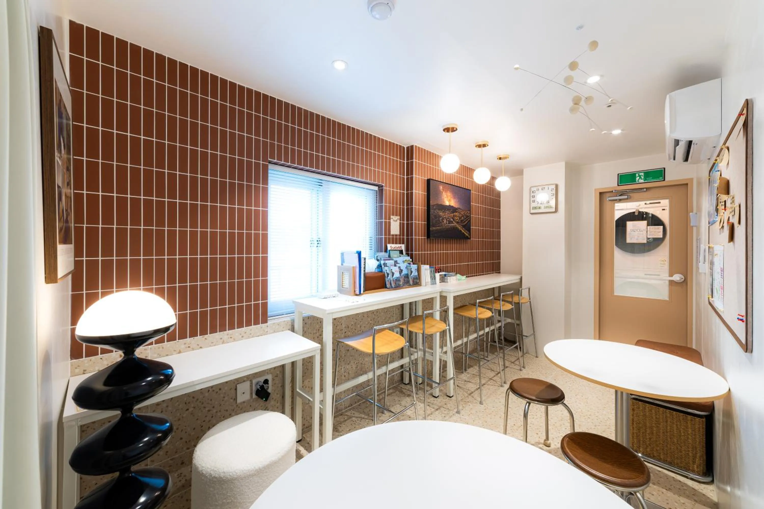 Seating area in Slowon Hongdae