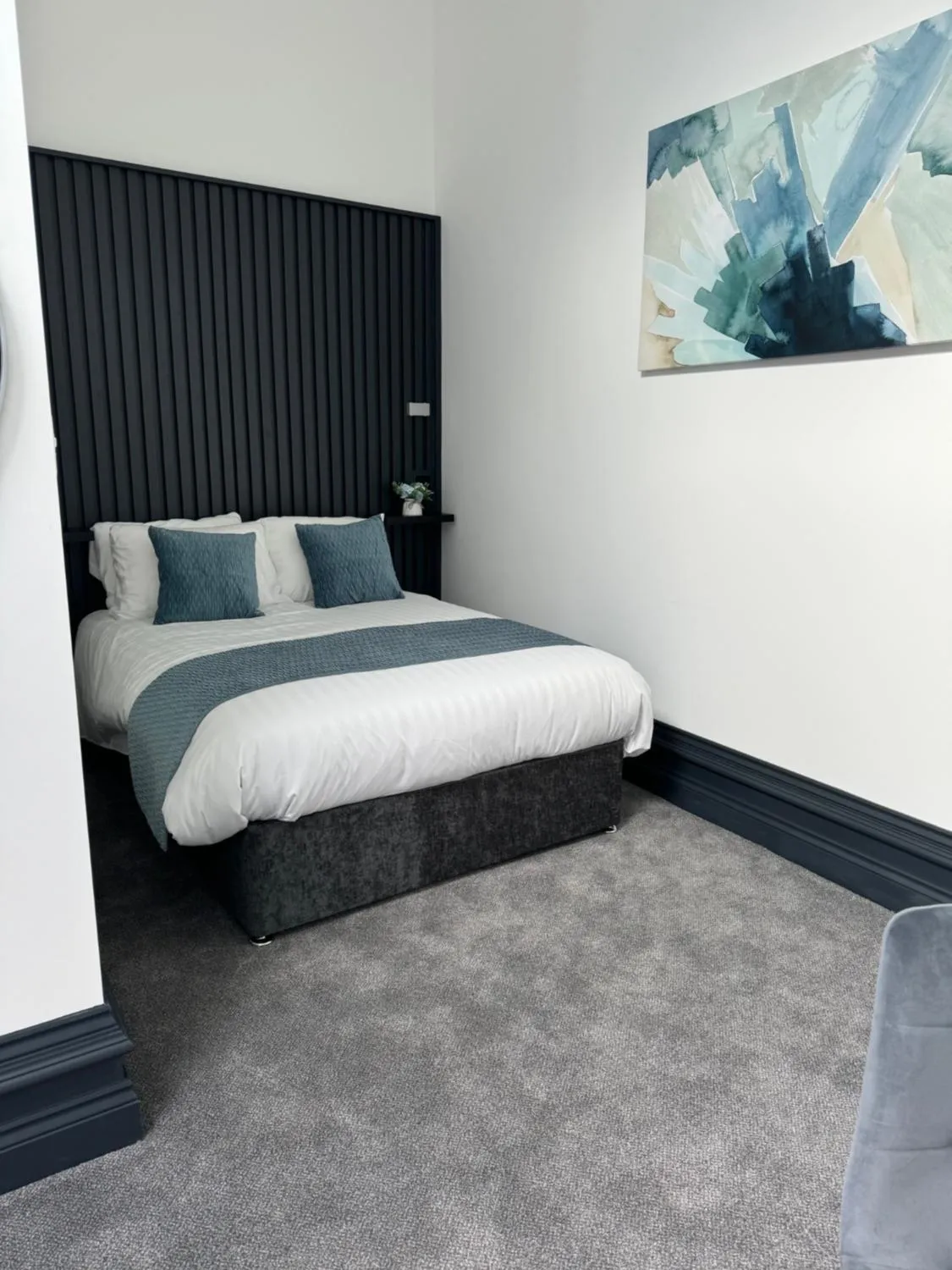 Bedroom, Bed in The Station Hotel