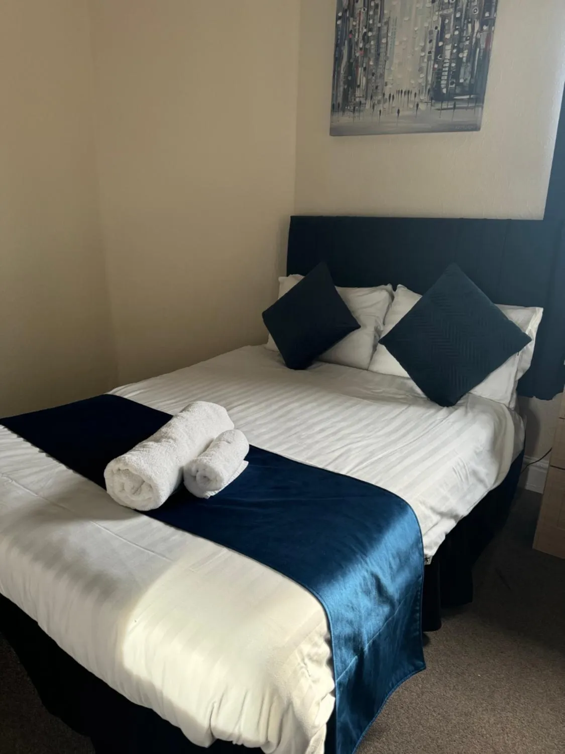 Bedroom, Bed in The Station Hotel