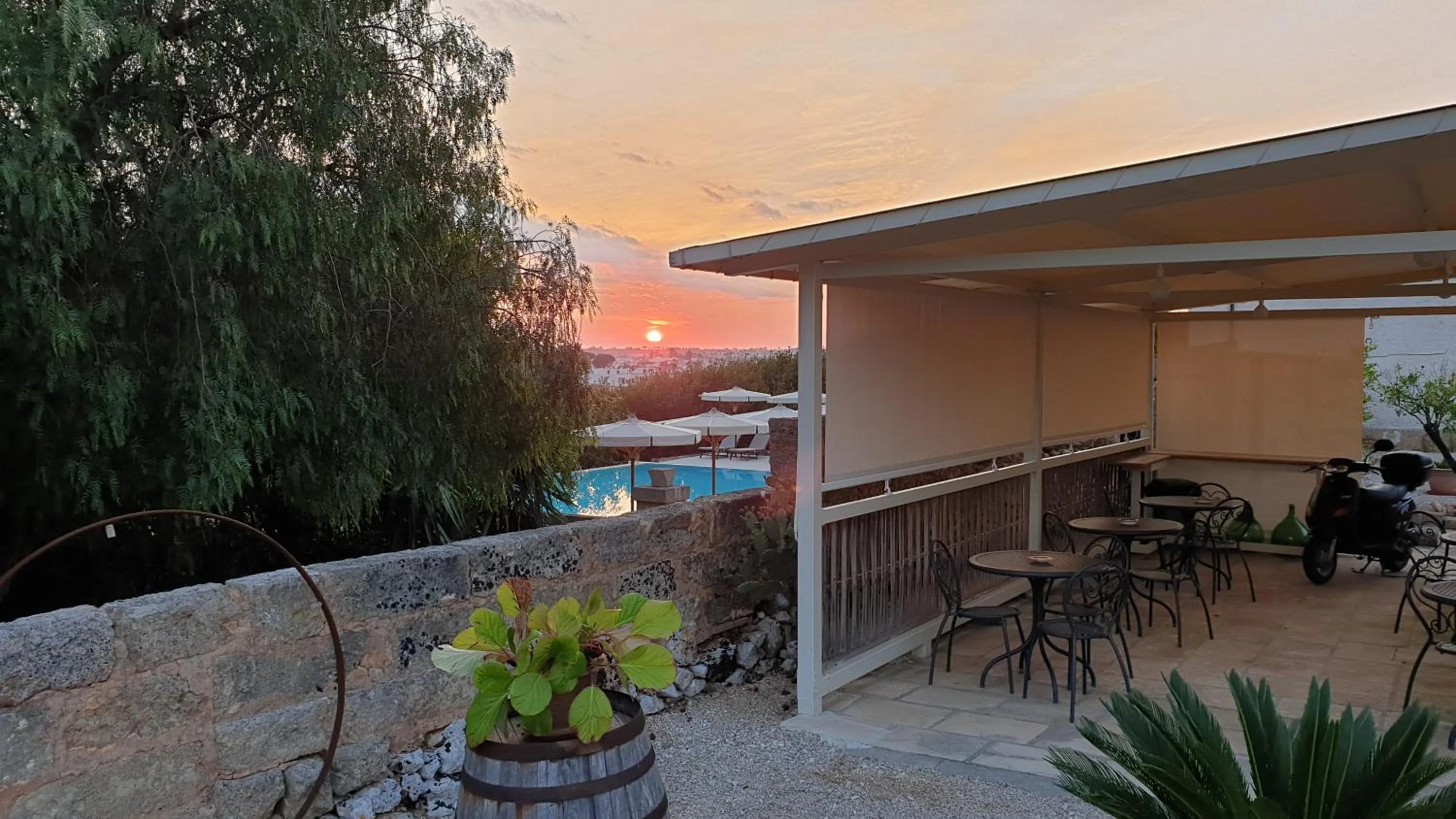 Natural landscape in Antica Masseria Pescu