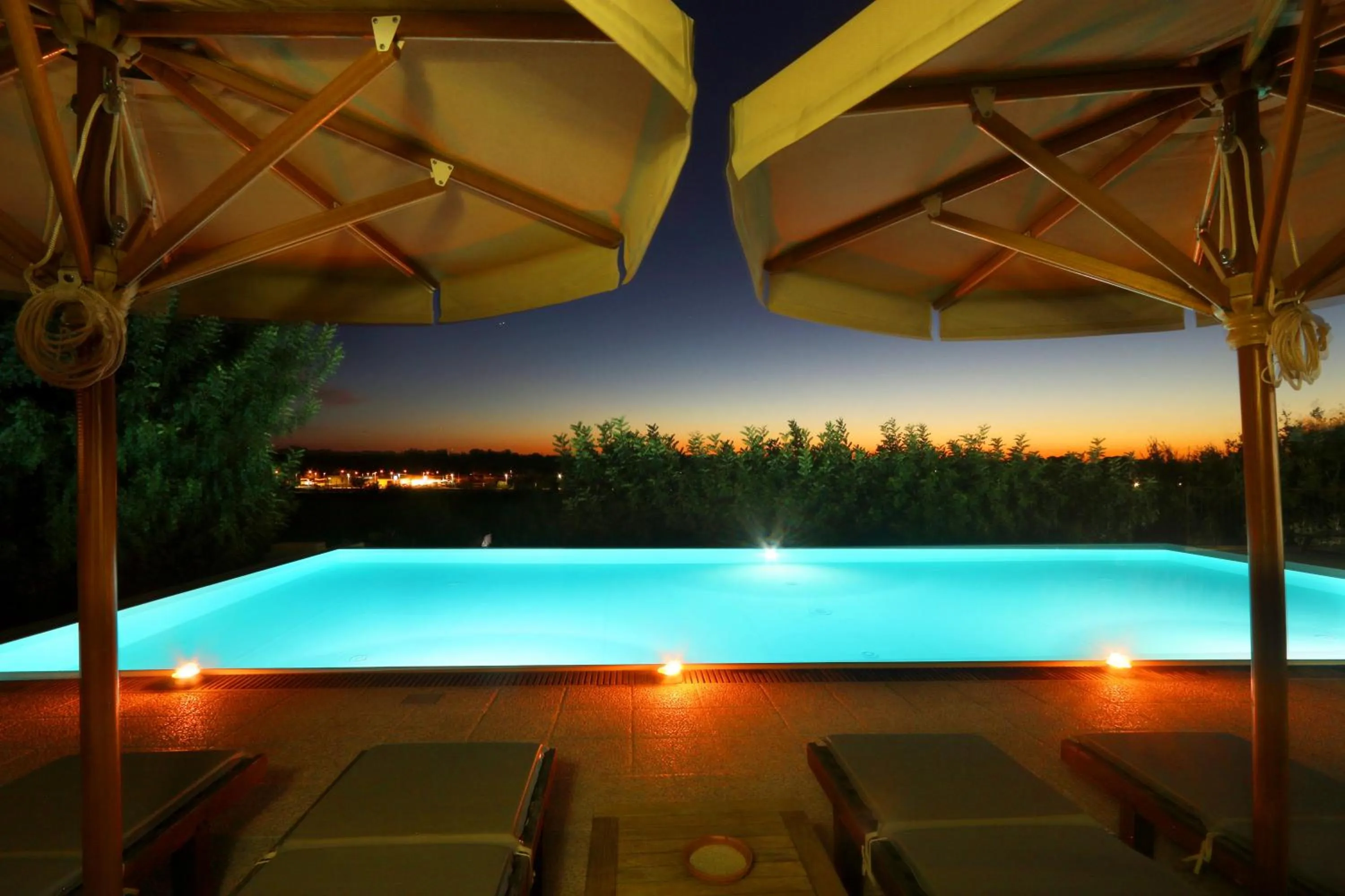 Swimming pool in Antica Masseria Pescu