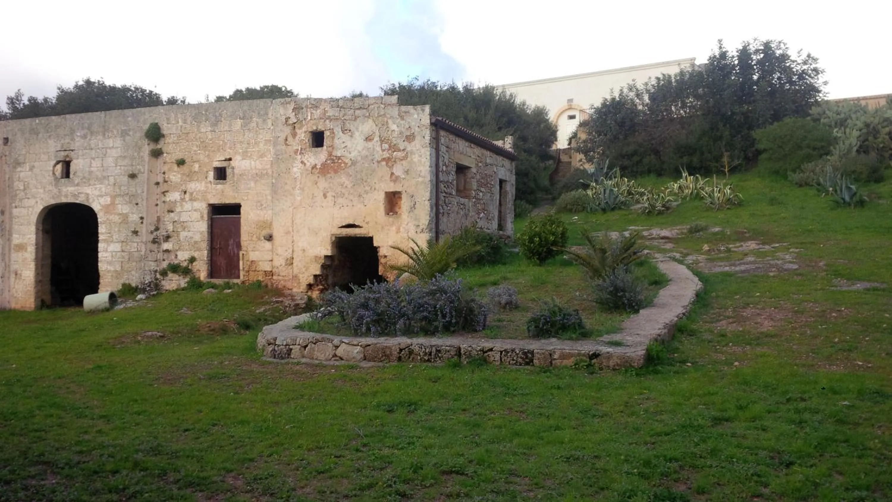 Garden in Antica Masseria Pescu