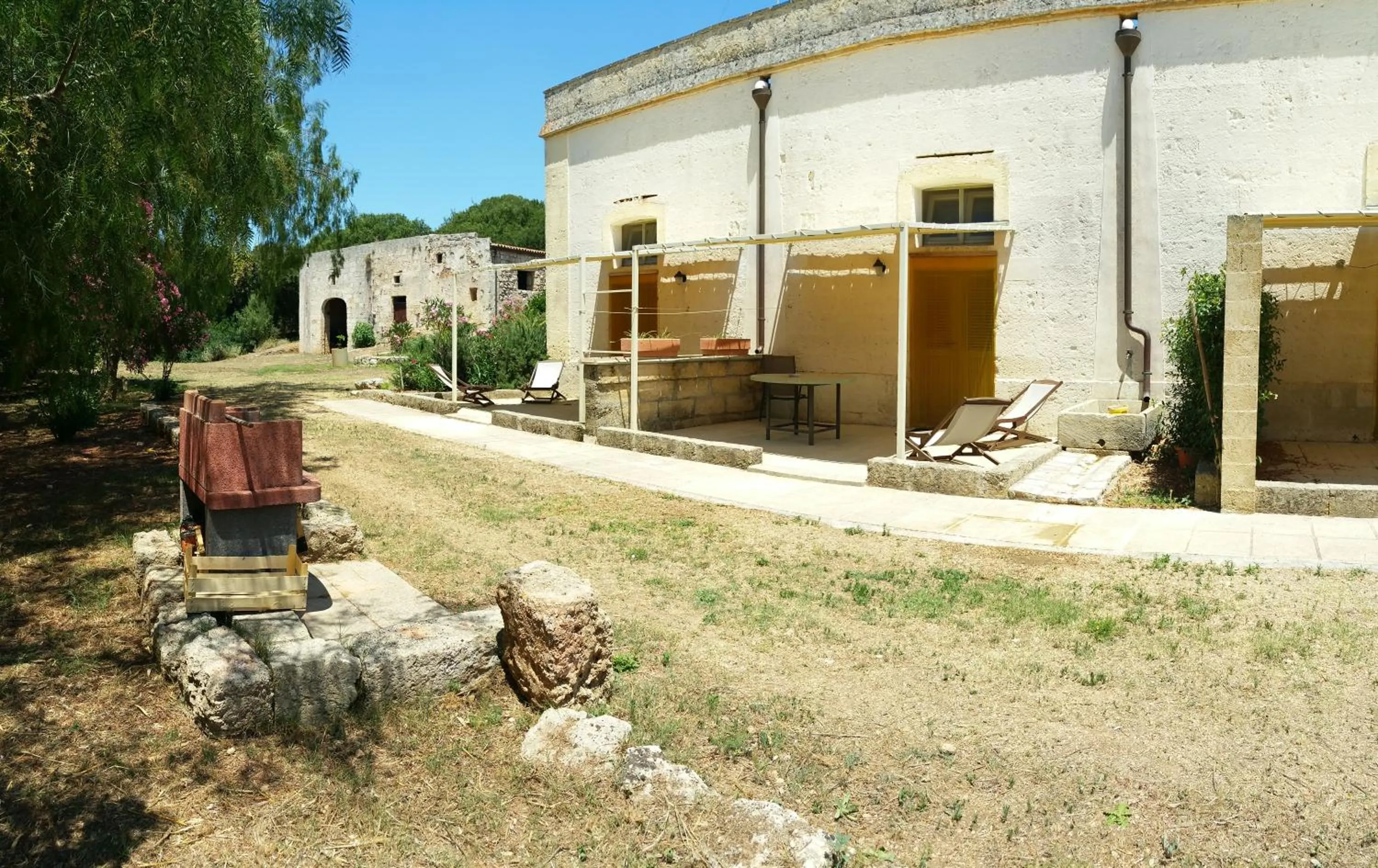 Property building in Antica Masseria Pescu