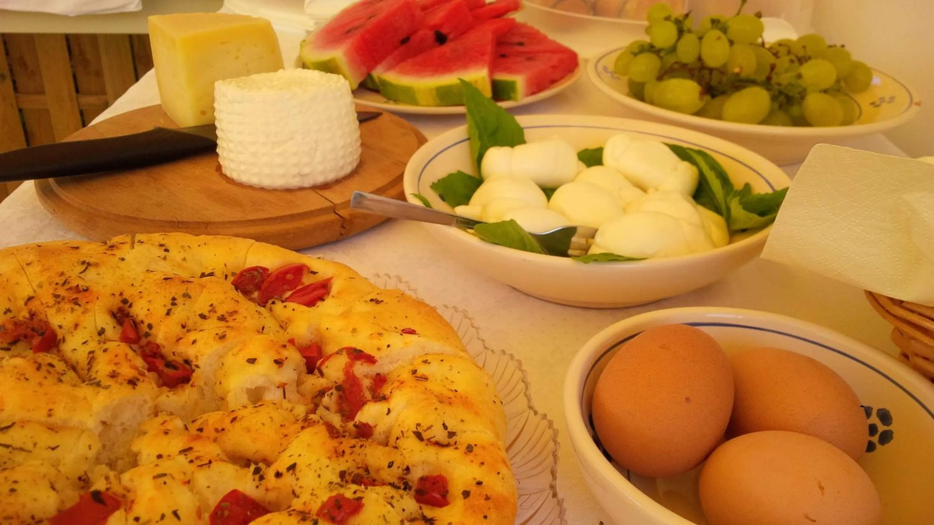 Breakfast in Antica Masseria Pescu