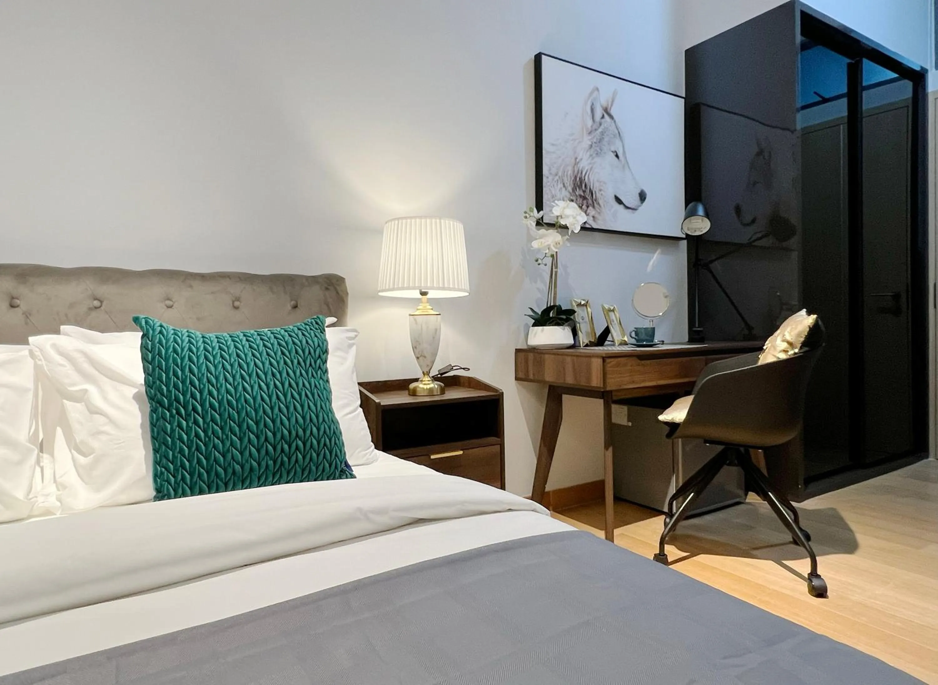 Bed in The Luxe by Infinitum Suites