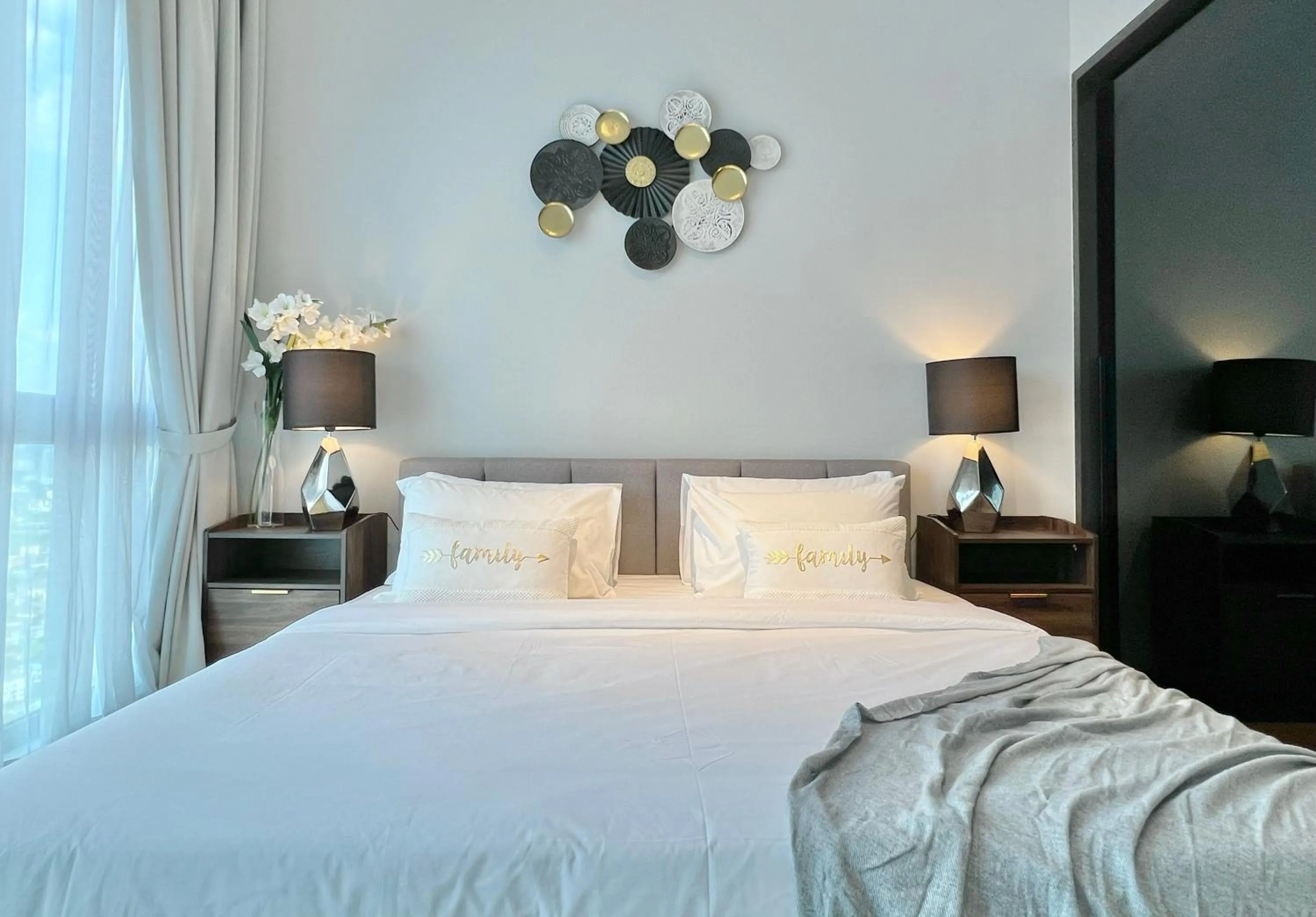 Bed in The Luxe by Infinitum Suites