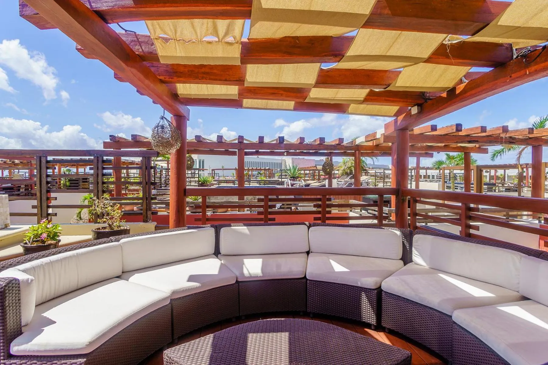 Patio in Aldea Thai by Stella Rentals