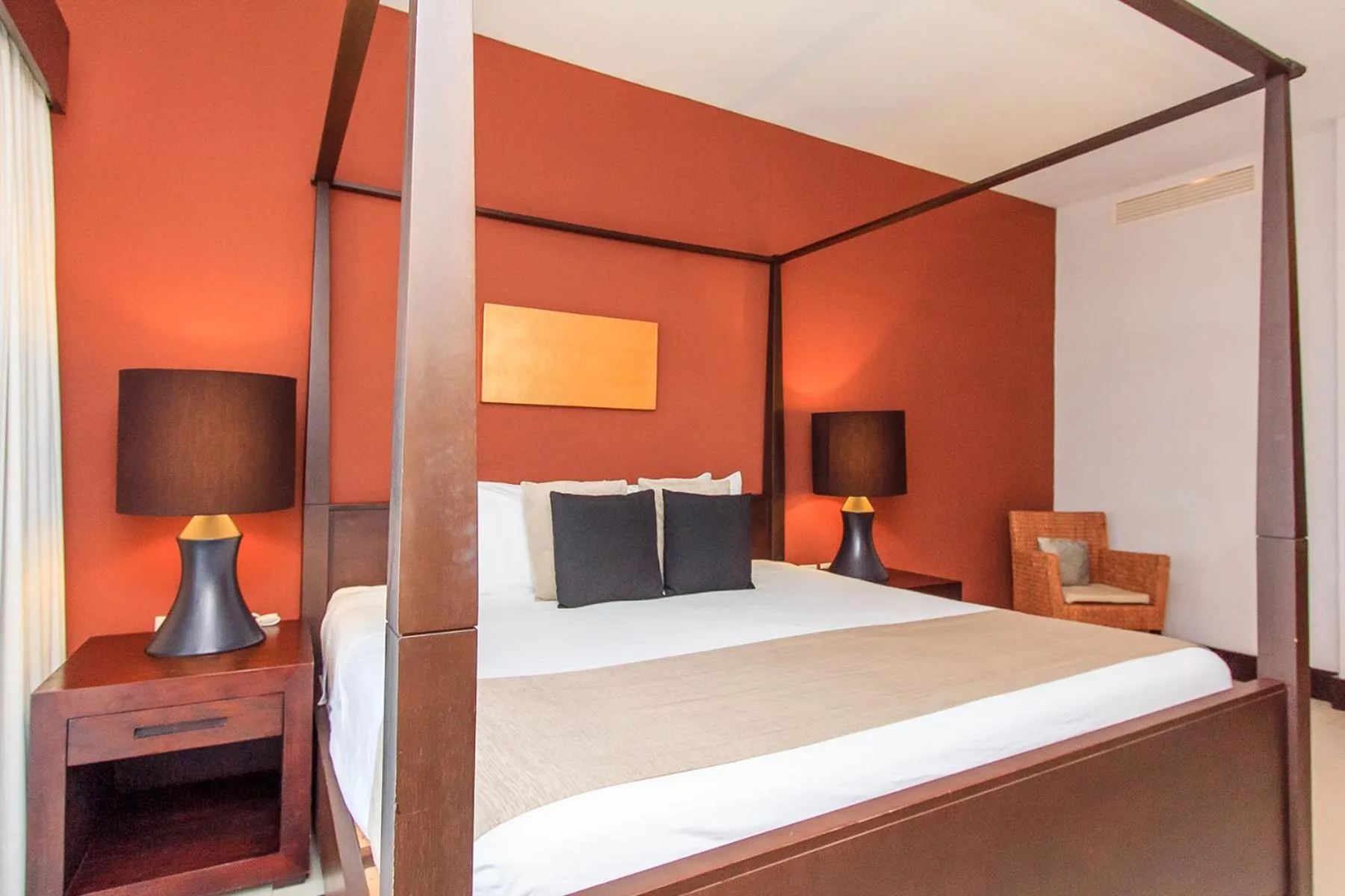 Bed in Aldea Thai by Stella Rentals