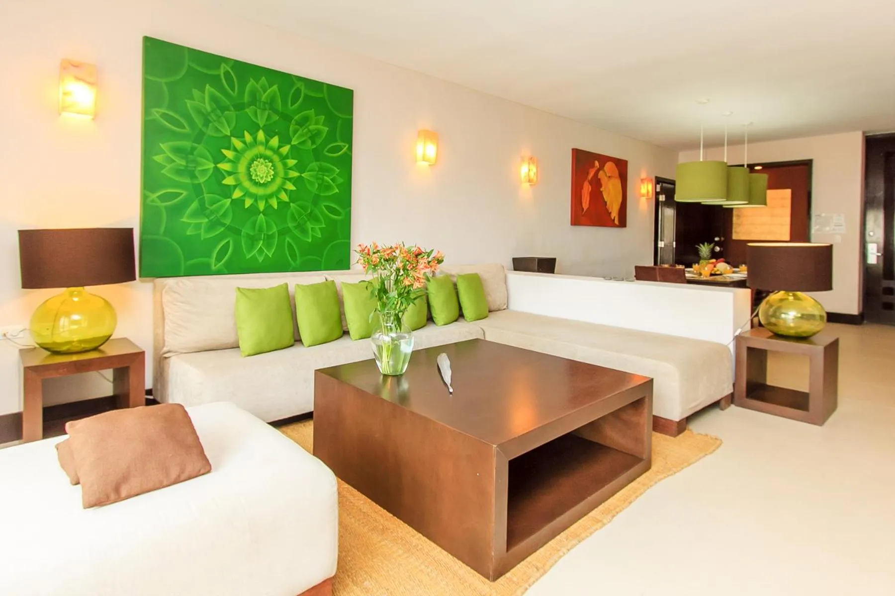 Bed in Aldea Thai by Stella Rentals