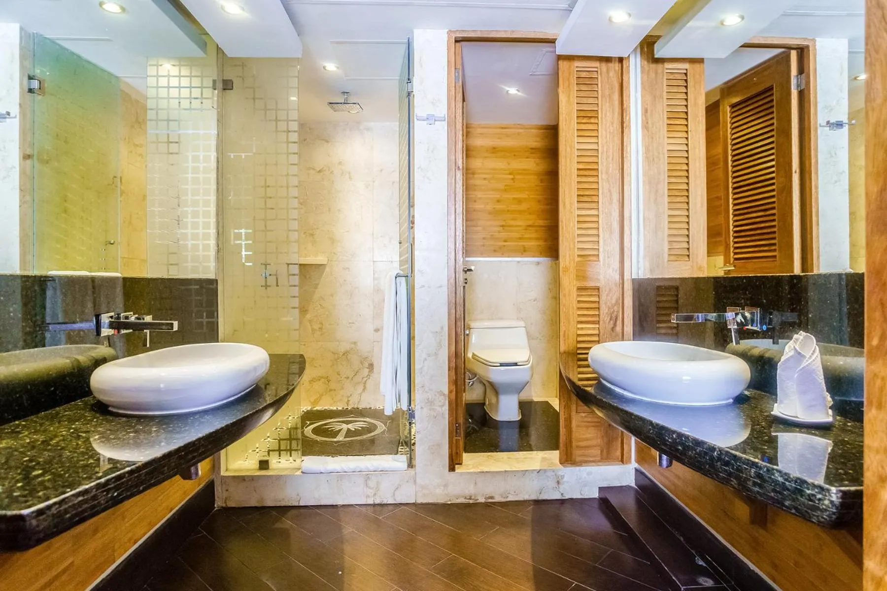 Shower in Aldea Thai by Stella Rentals