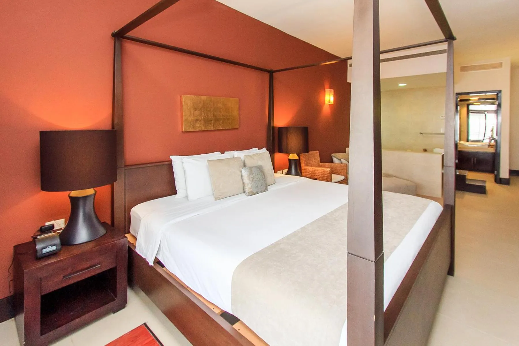 Bed in Aldea Thai by Stella Rentals