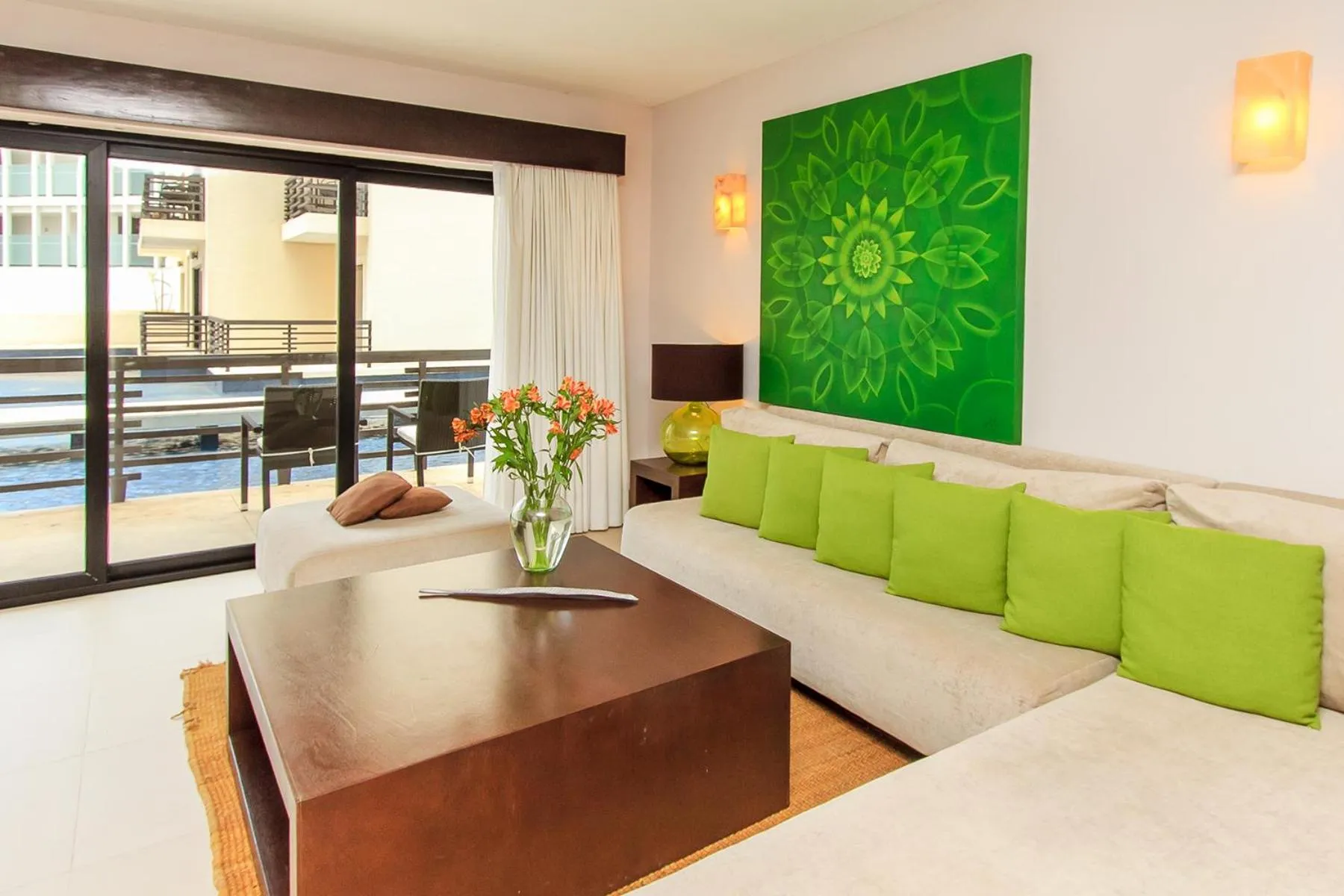 Bed in Aldea Thai by Stella Rentals