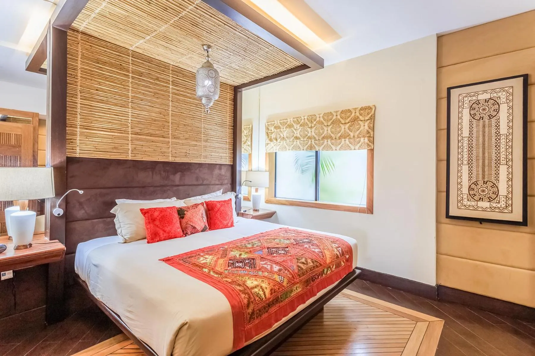 Bed in Aldea Thai by Stella Rentals