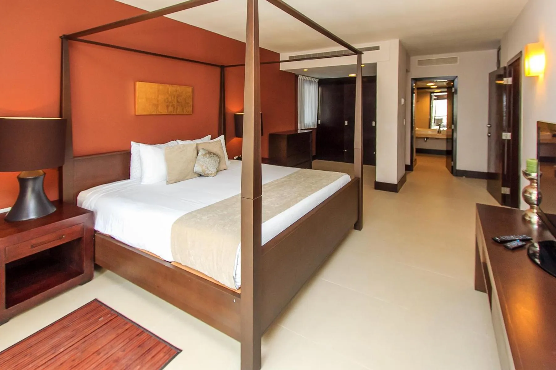 Bed in Aldea Thai by Stella Rentals