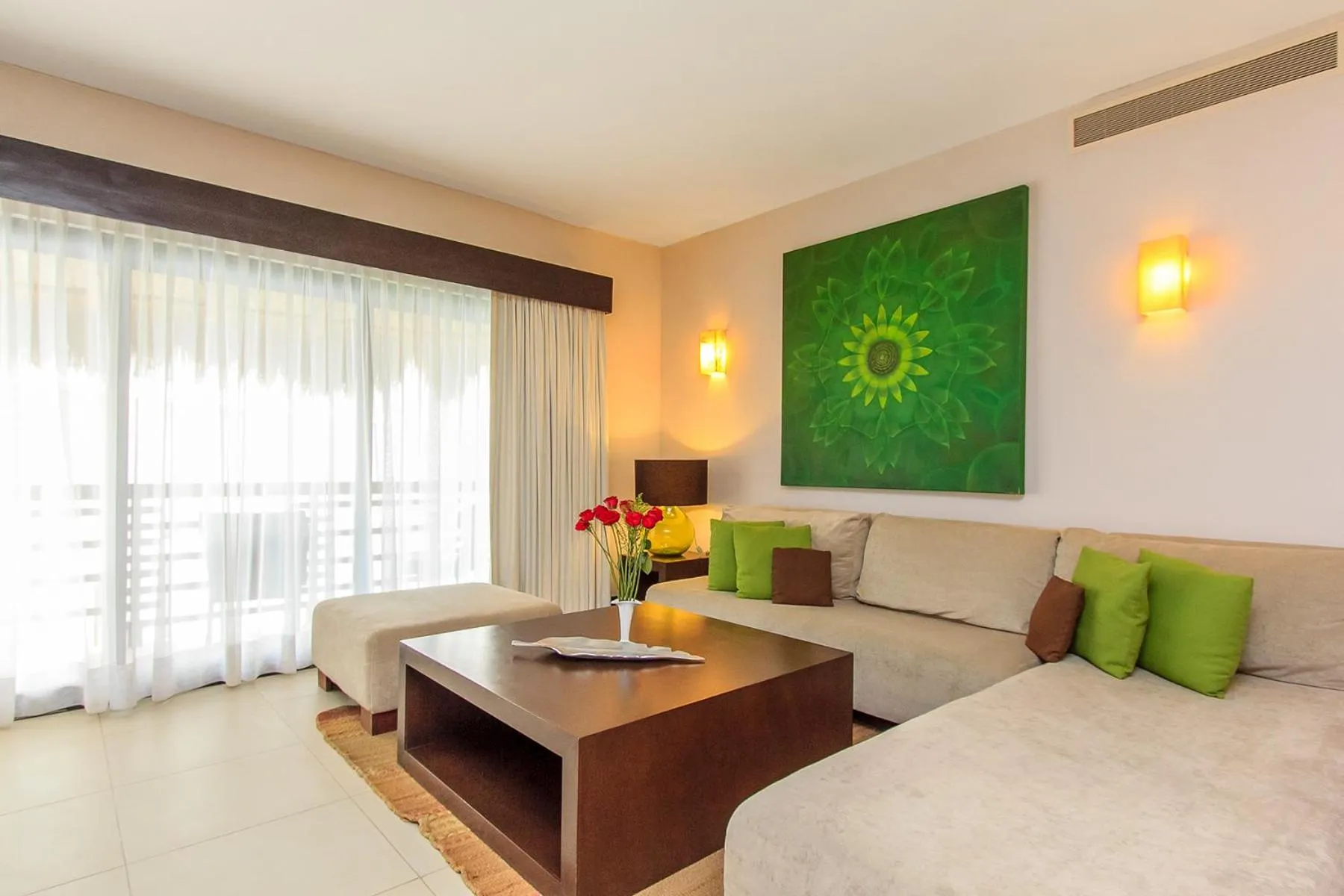 Living room, Bed in Aldea Thai by Stella Rentals