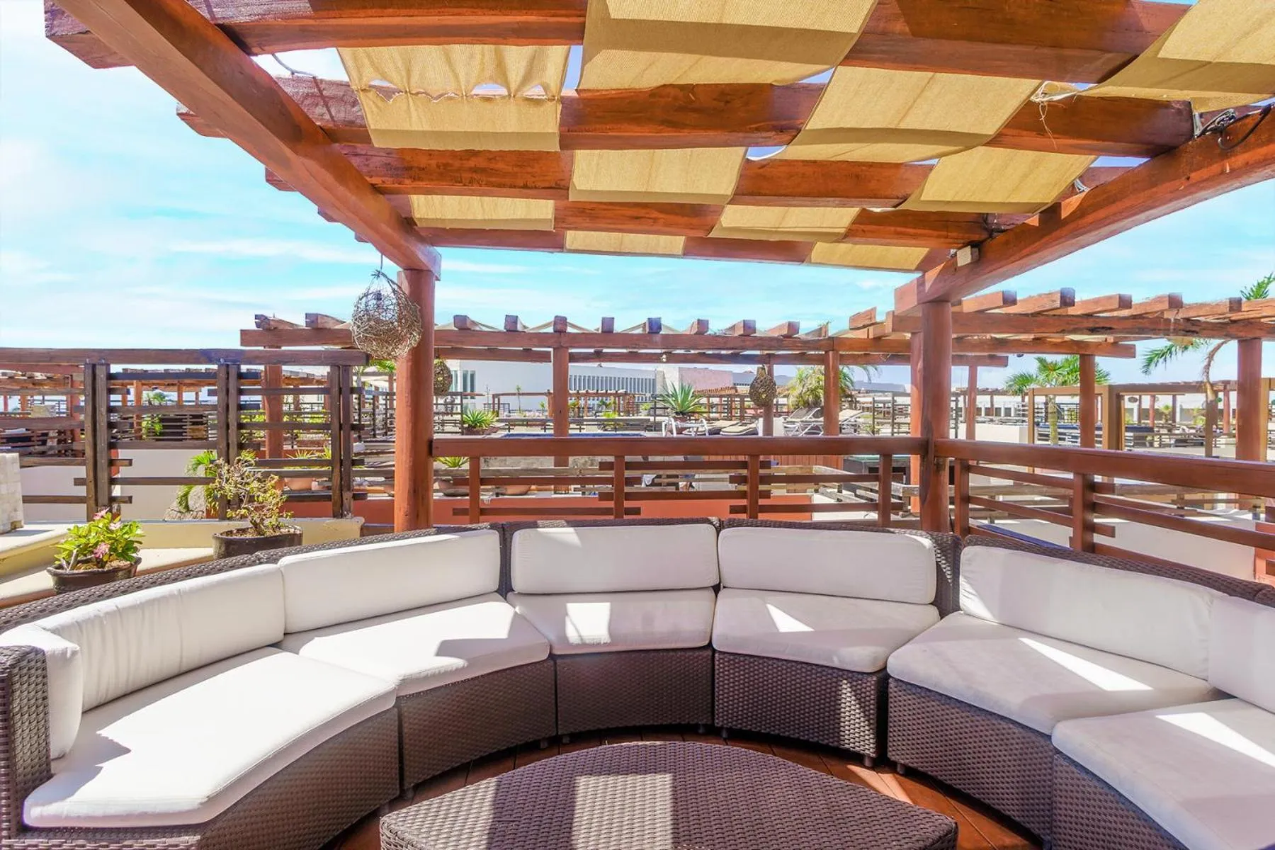 Patio in Aldea Thai by Stella Rentals