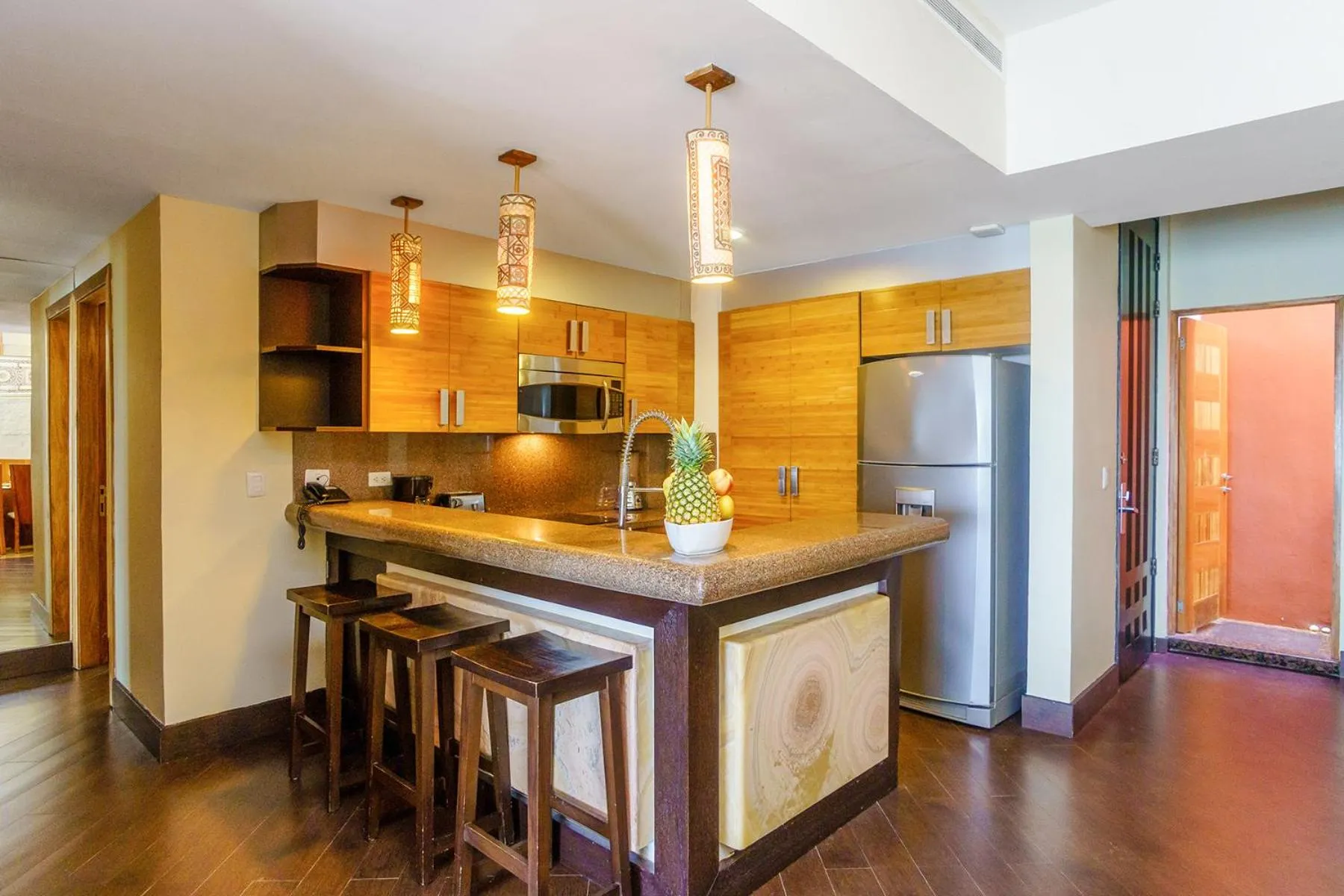 Dining area in Aldea Thai by Stella Rentals