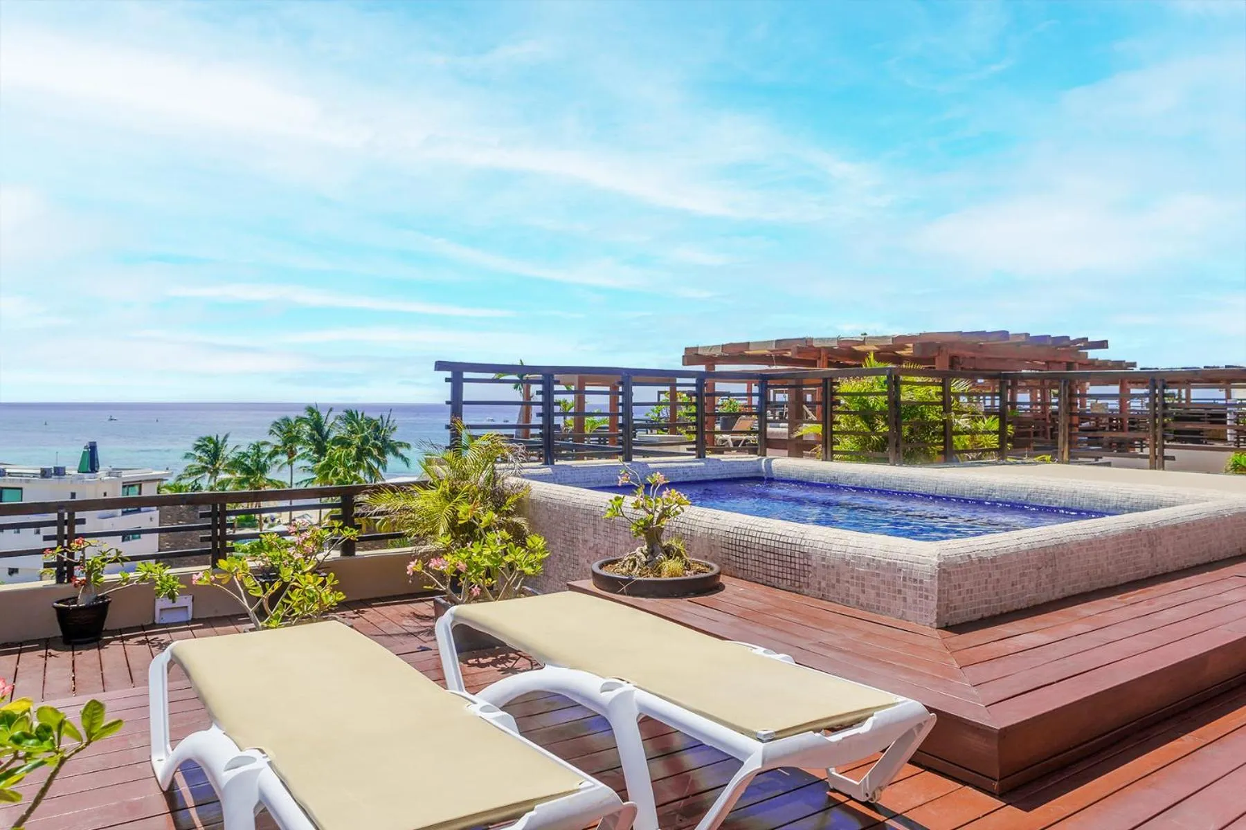 Patio in Aldea Thai by Stella Rentals