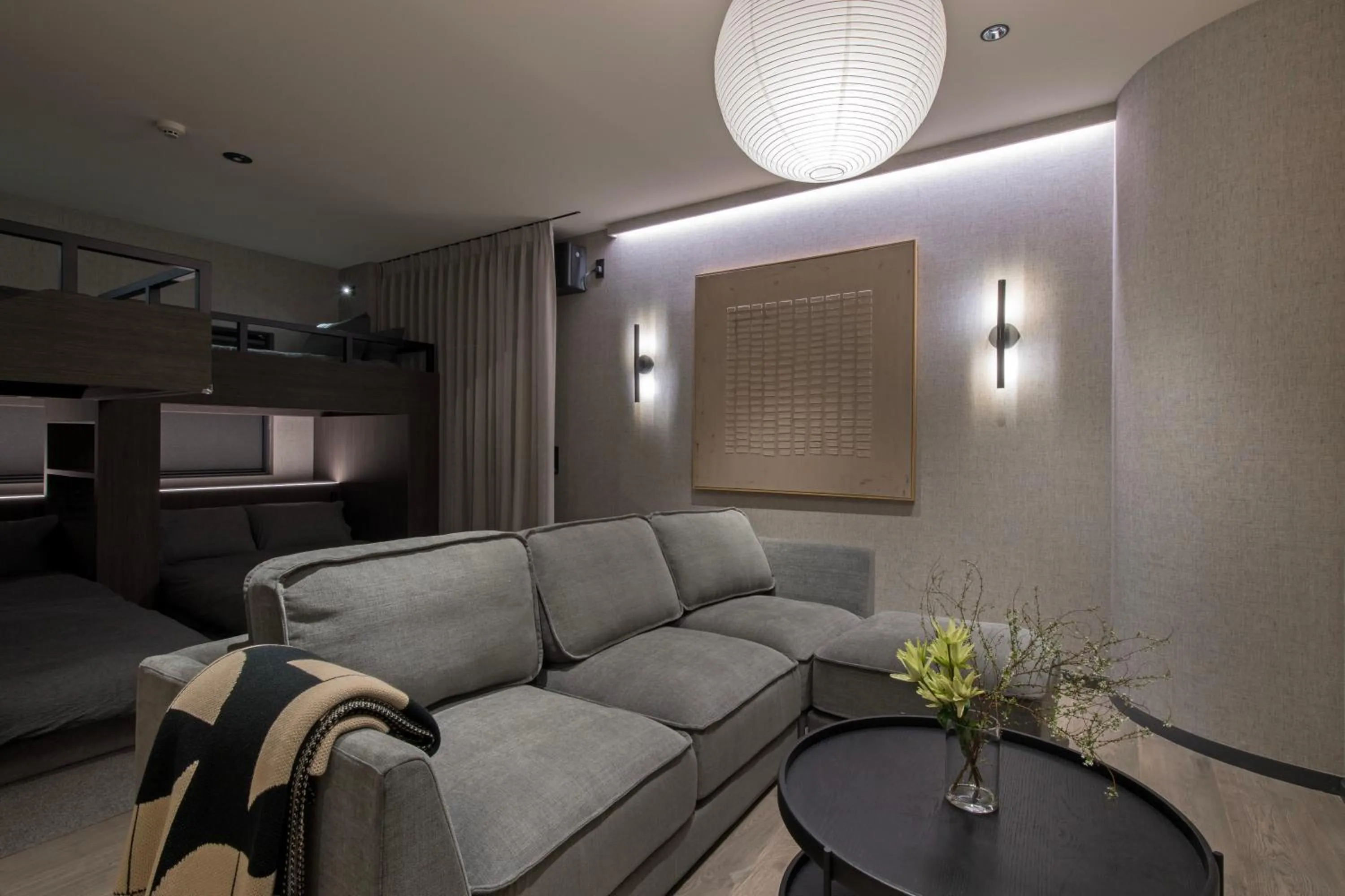 Living room in Hotel Guild 5