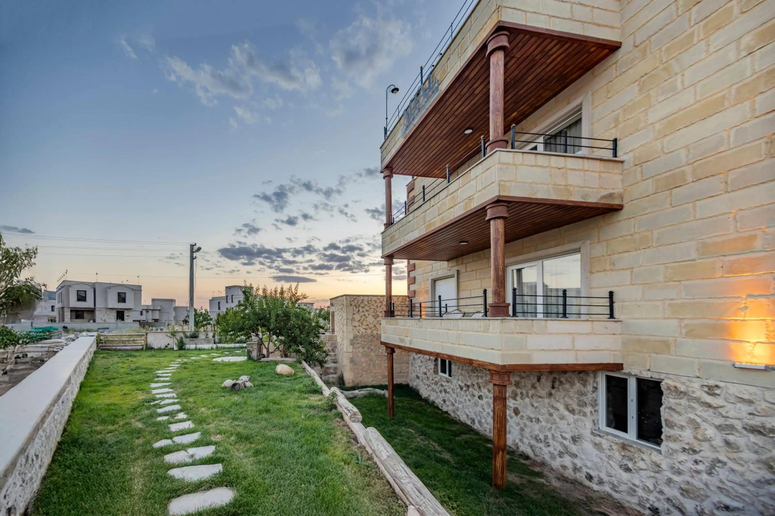 Inner courtyard view in Mial Cappadocia