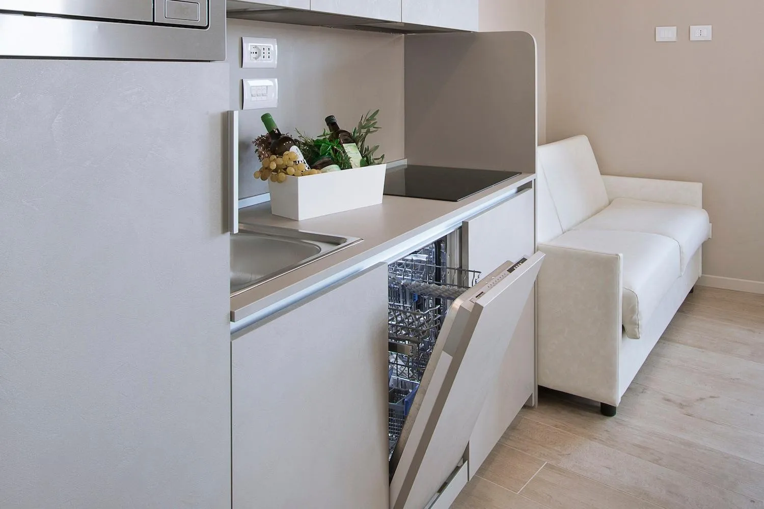 Kitchen or kitchenette in Residence Dolcemare