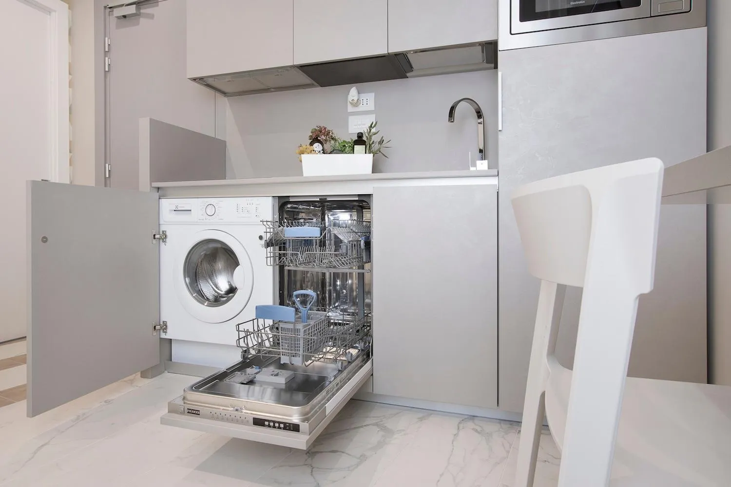 Kitchen or kitchenette in Residence Dolcemare