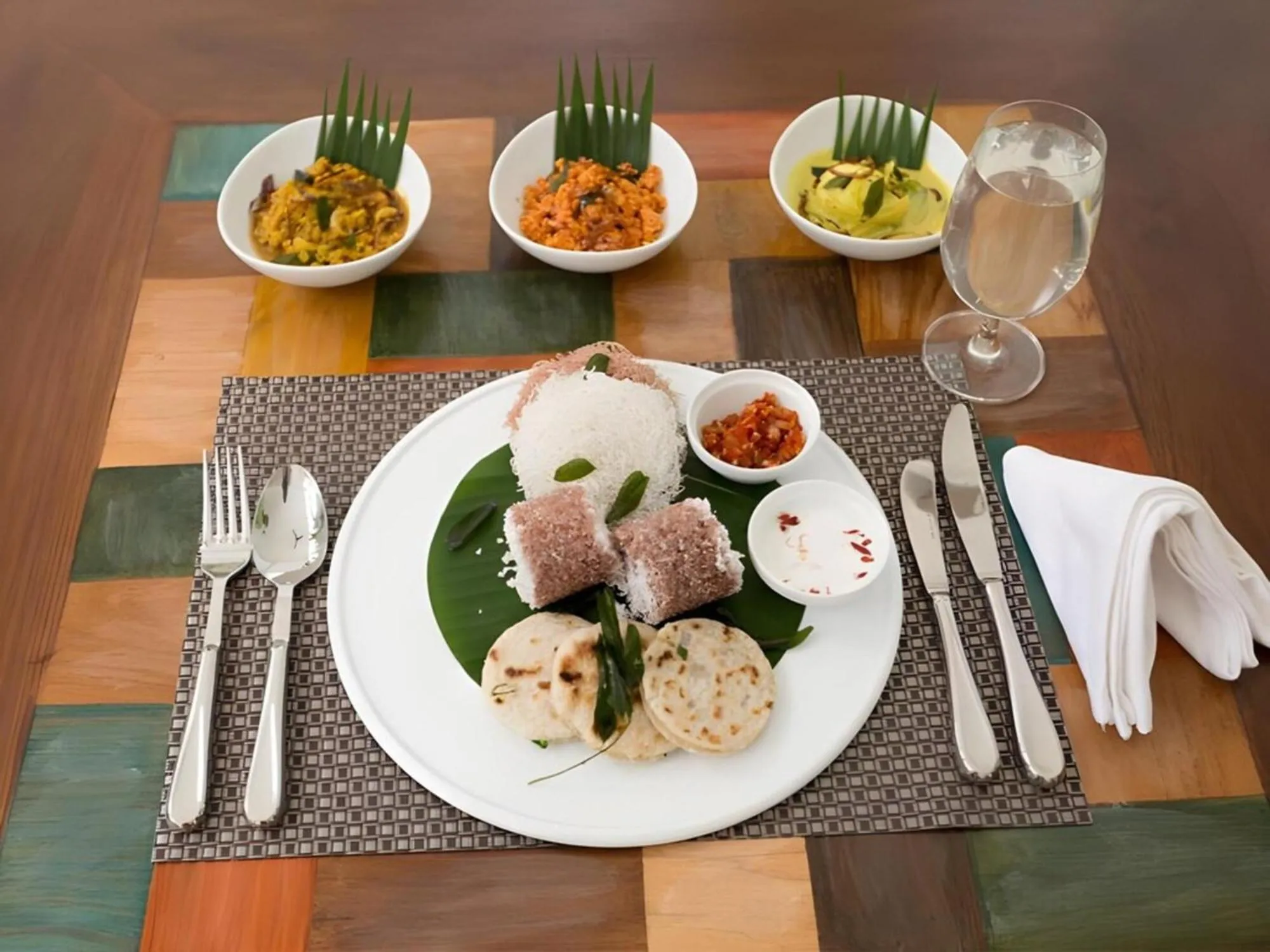 Breakfast in Palmstone Retreat