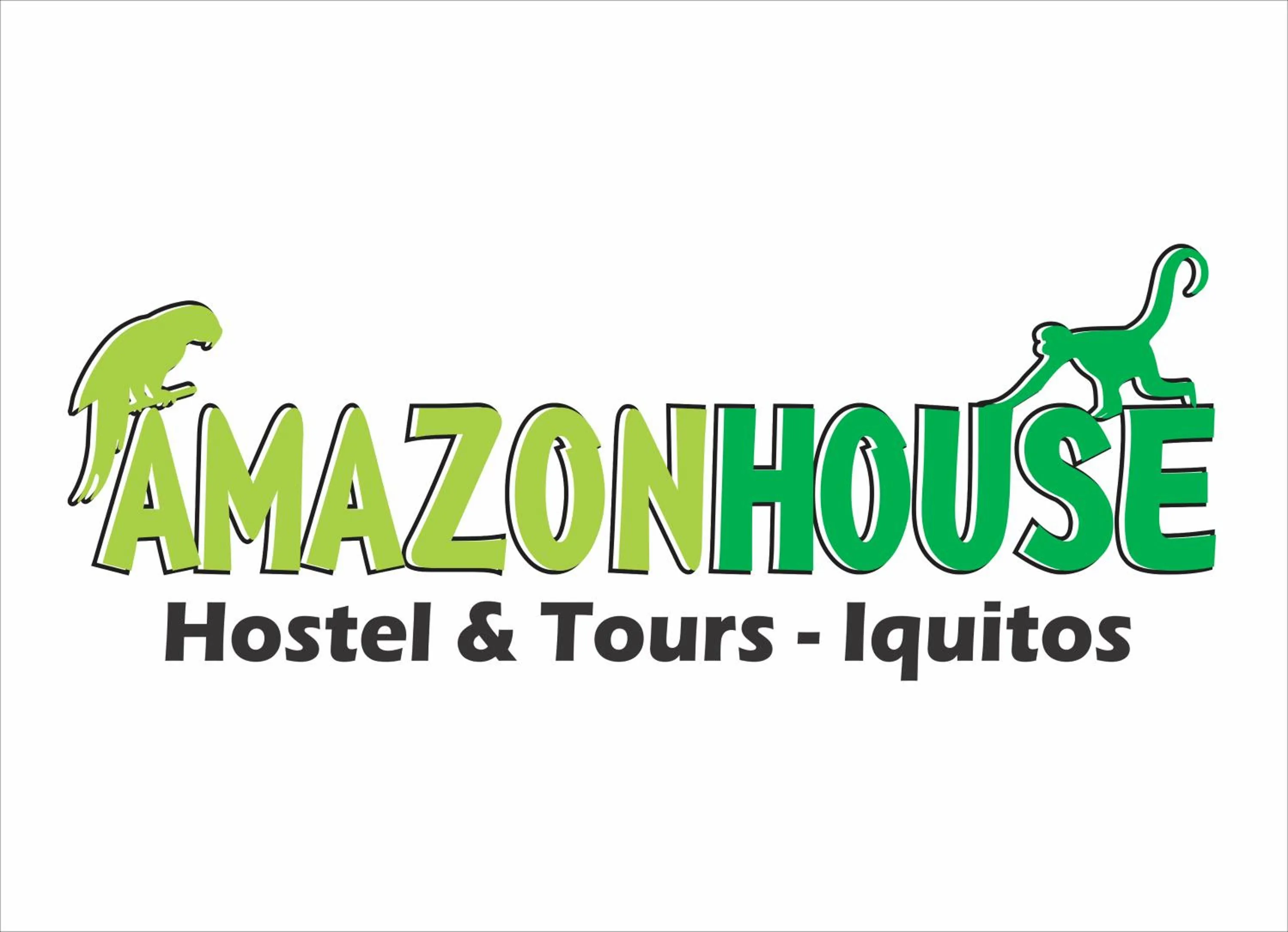 Logo/Certificate/Sign in Amazon House Hostel