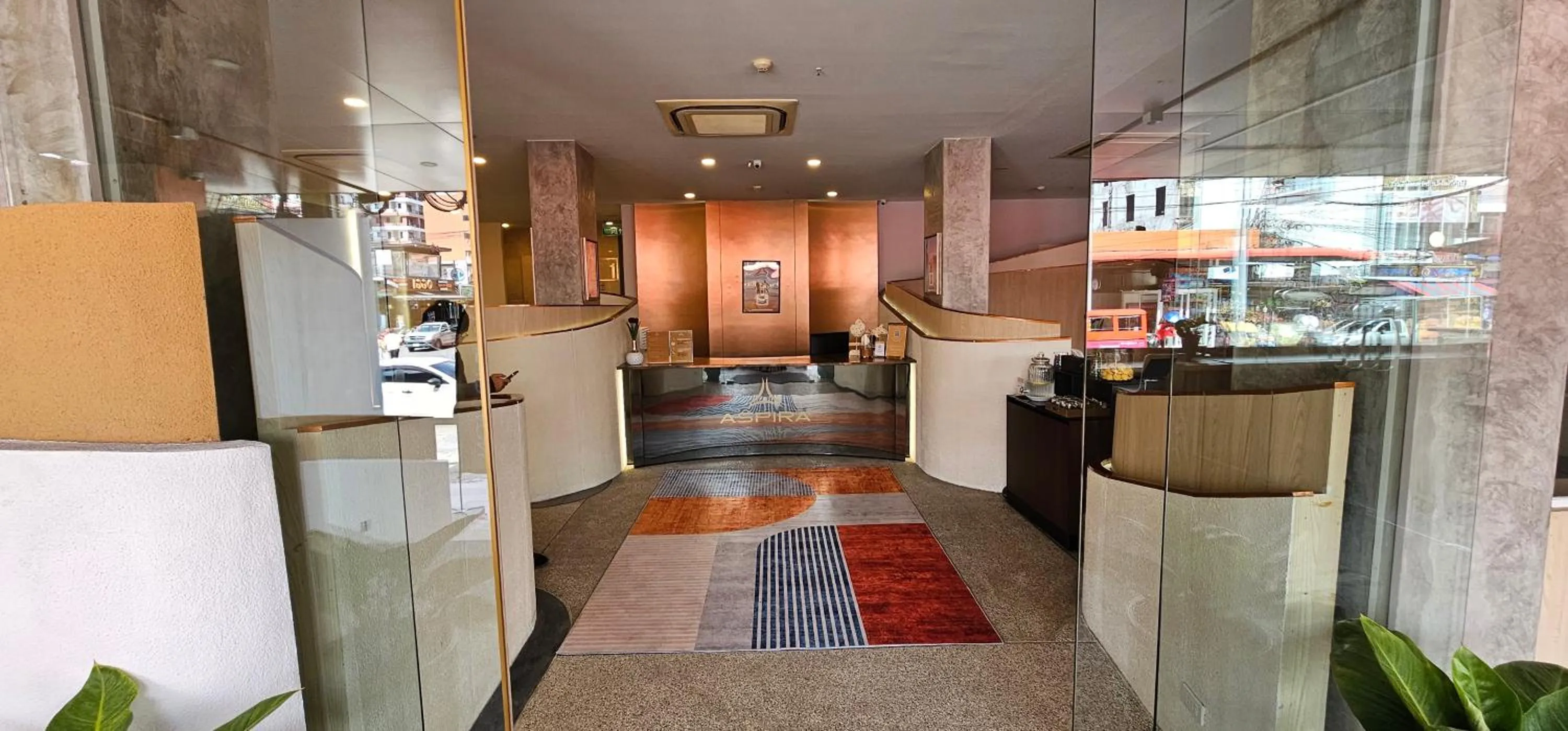 Living room in Aspira Central Patong