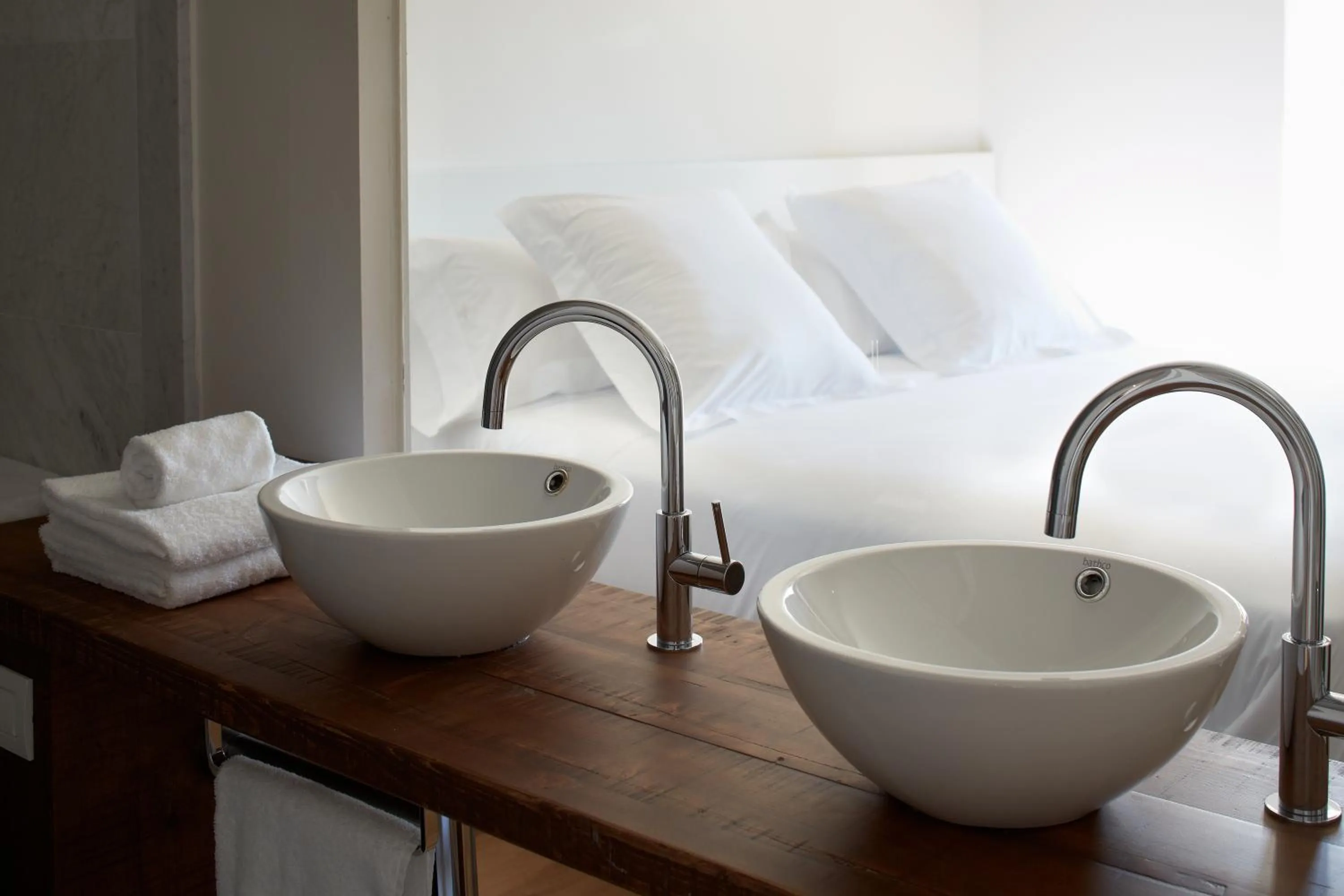 Bathroom, Bed in Mas Vivent