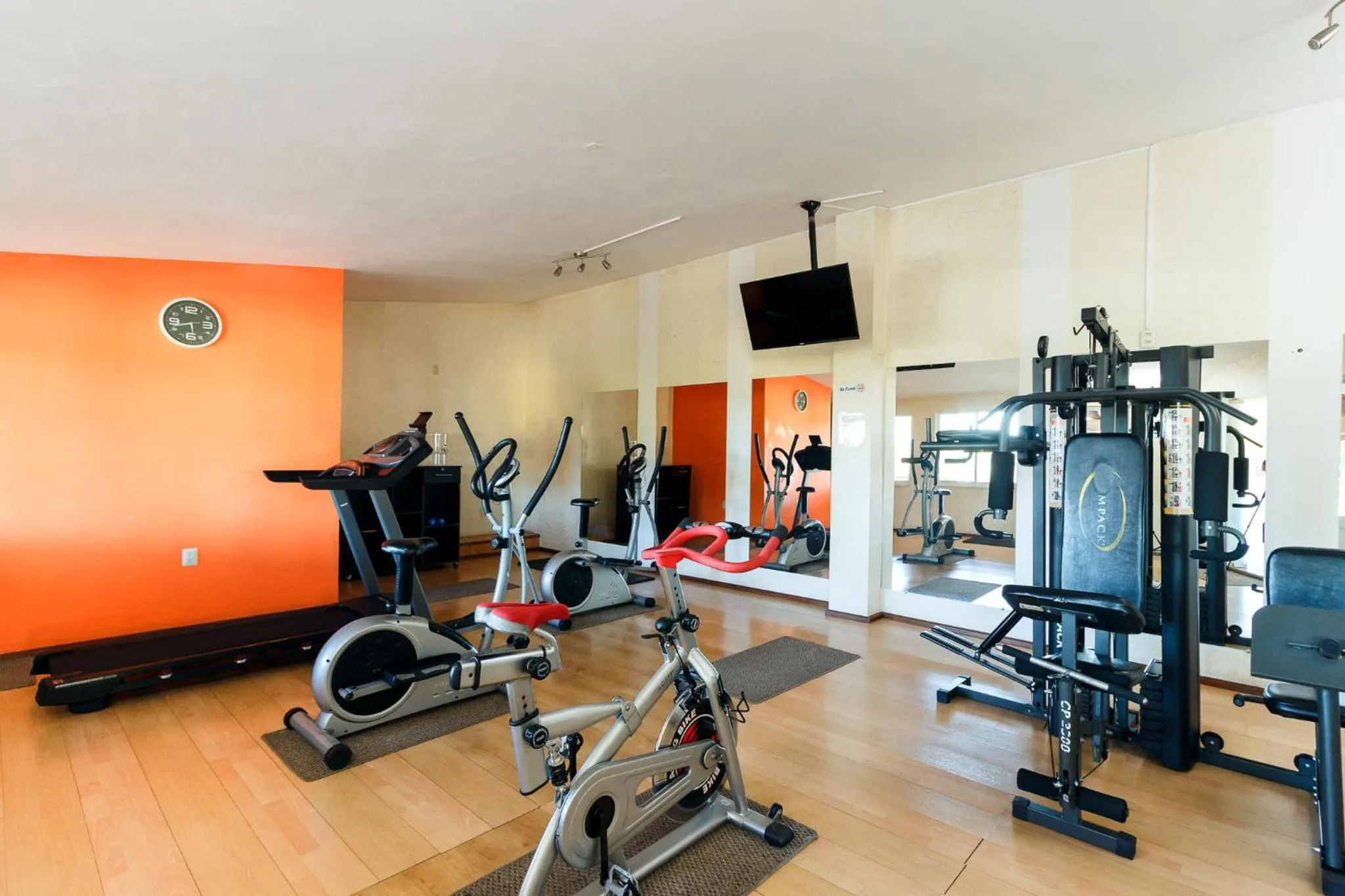 Fitness centre/facilities in Hotel Hacienda Montesinos