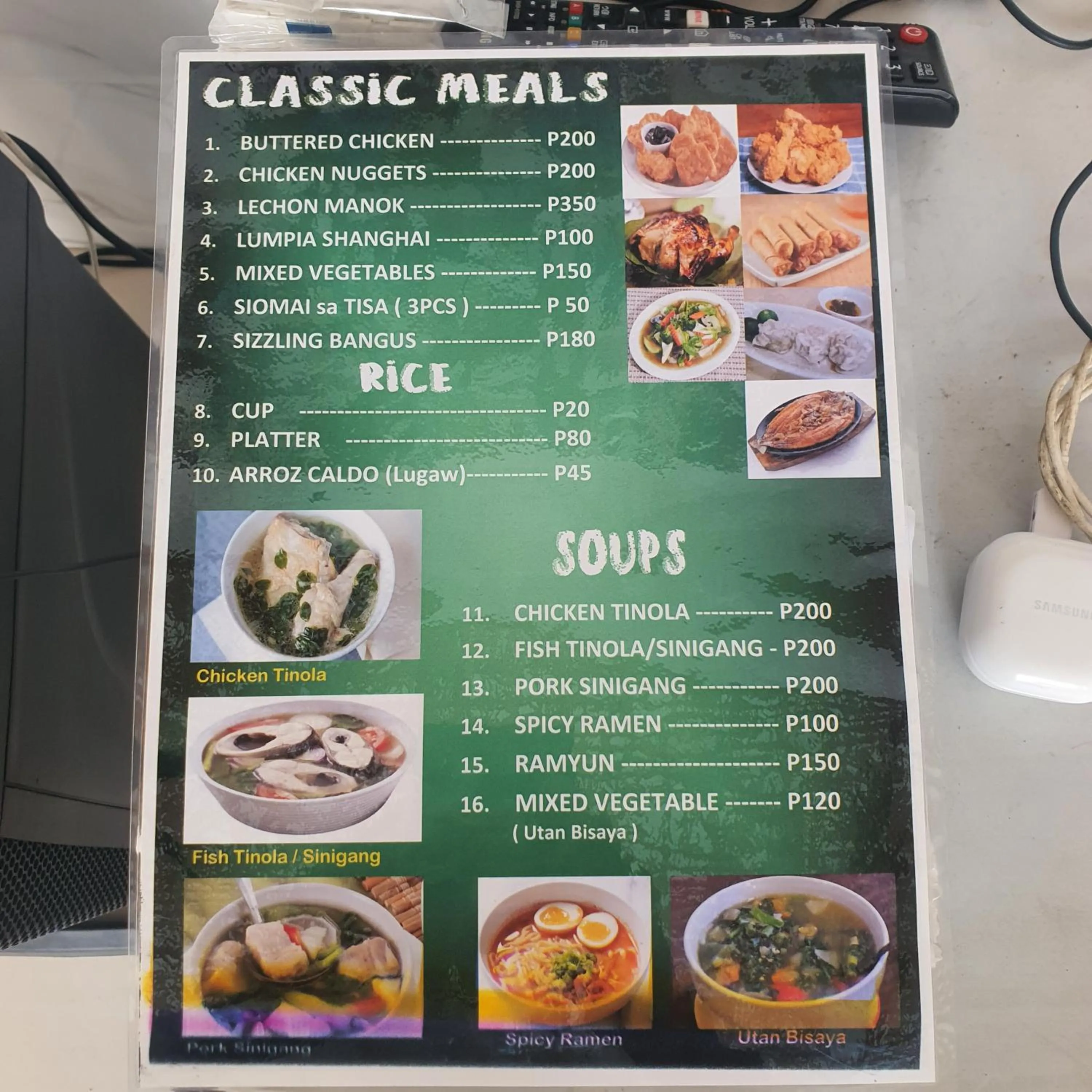 Food and drinks in AOSMECPoolCamp Hotel