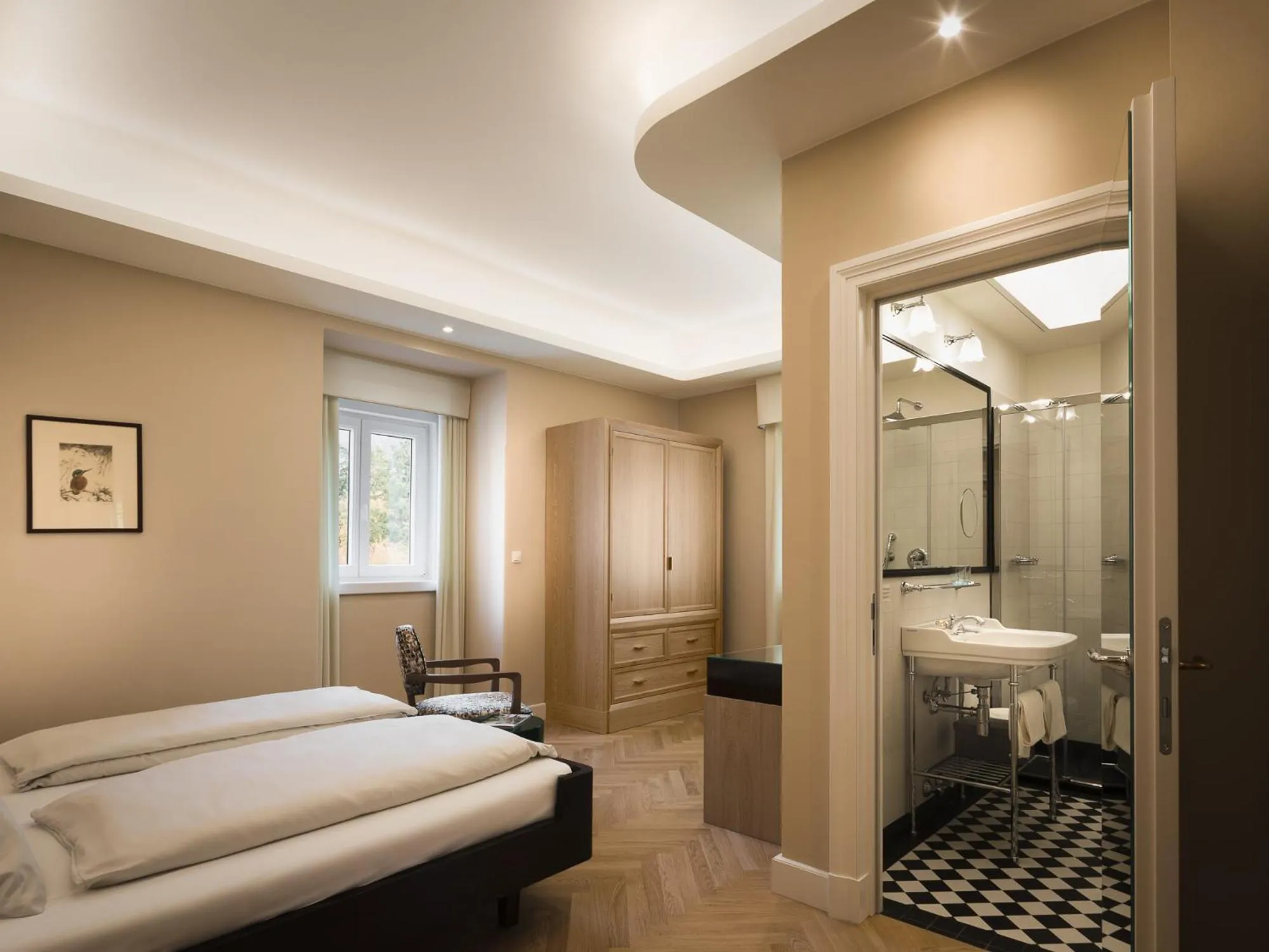 Bed in Villa Bavaria