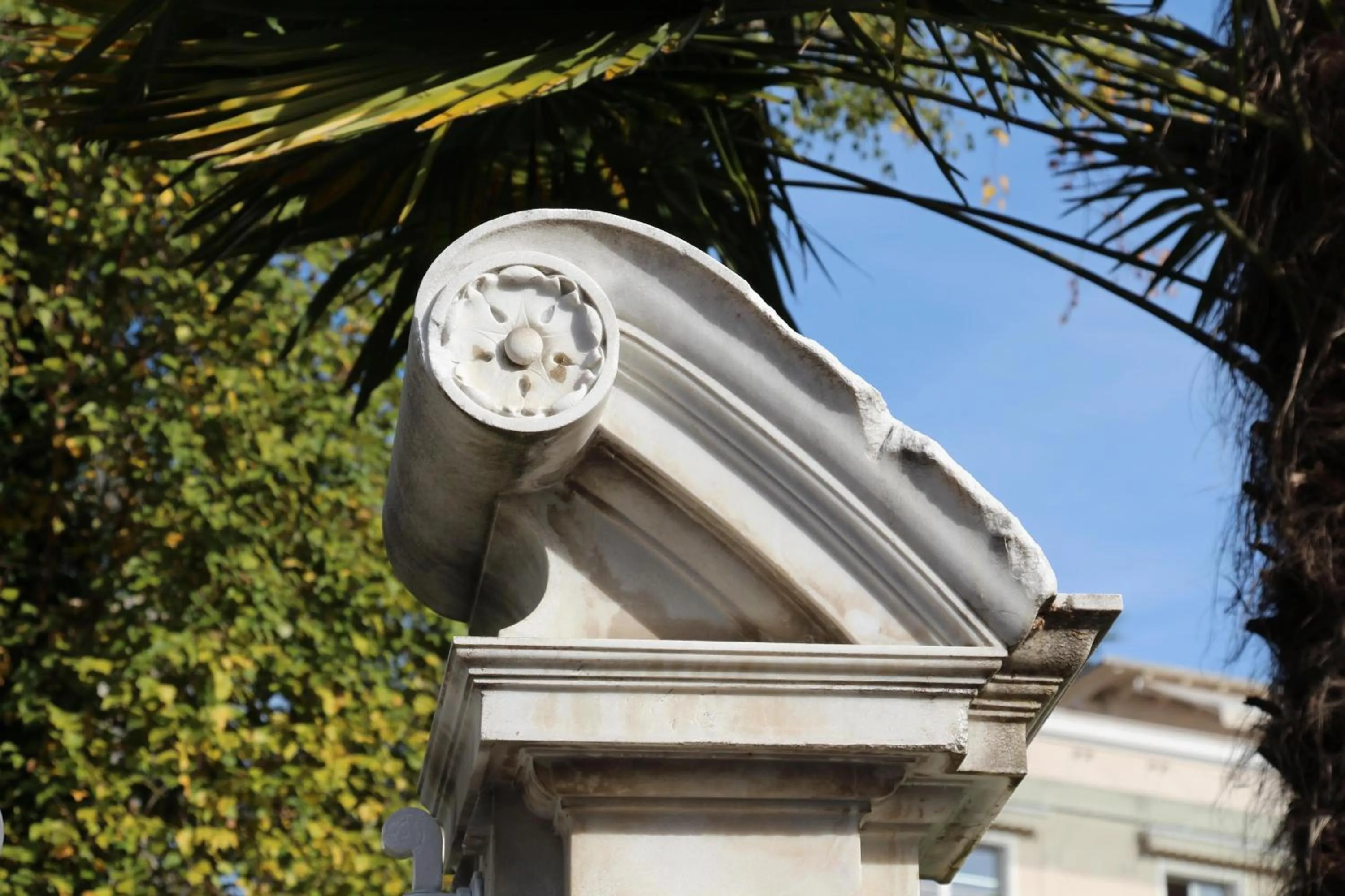 Decorative detail in Villa Bavaria