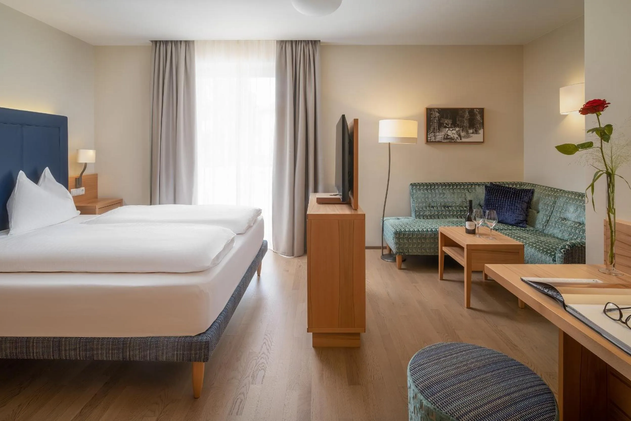 Bedroom, Bed in Villa Bavaria