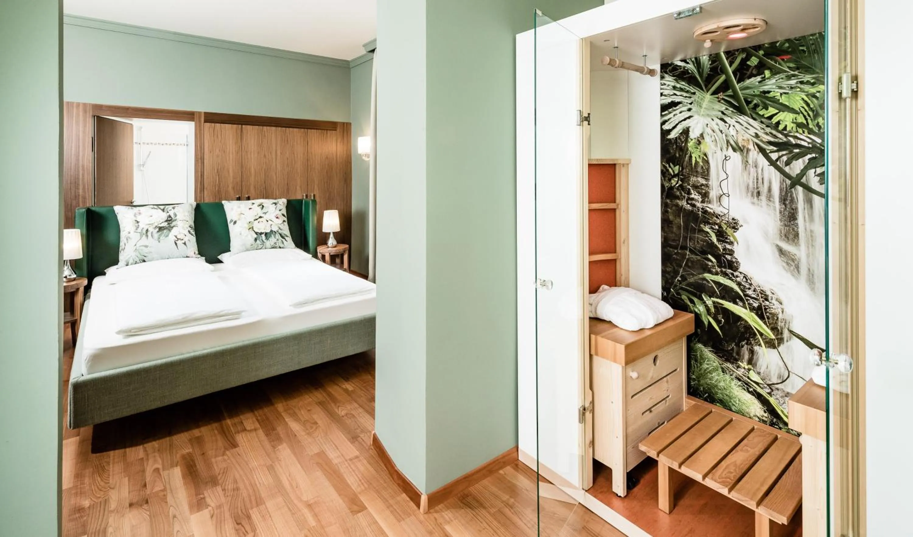 Bed in Villa Bavaria