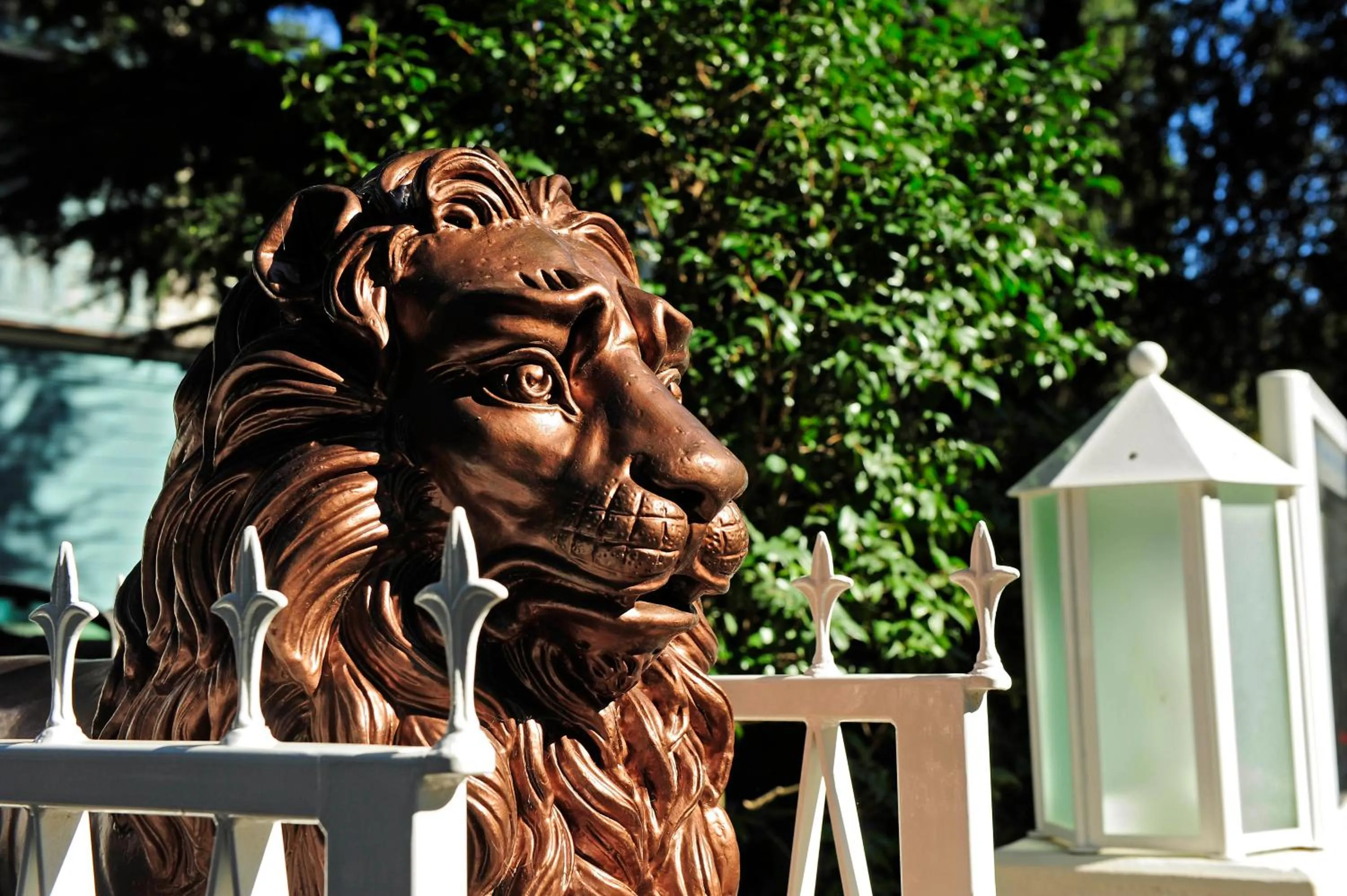 Decorative detail in Villa Bavaria