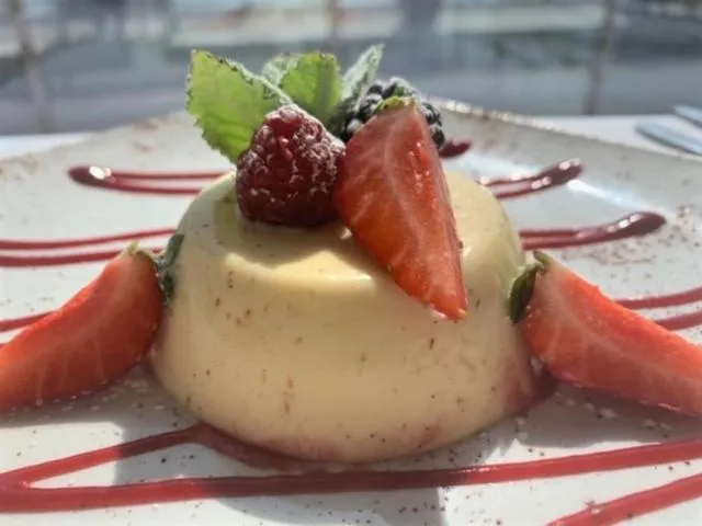 Food close-up in The Harbour House Sea Front Hotel