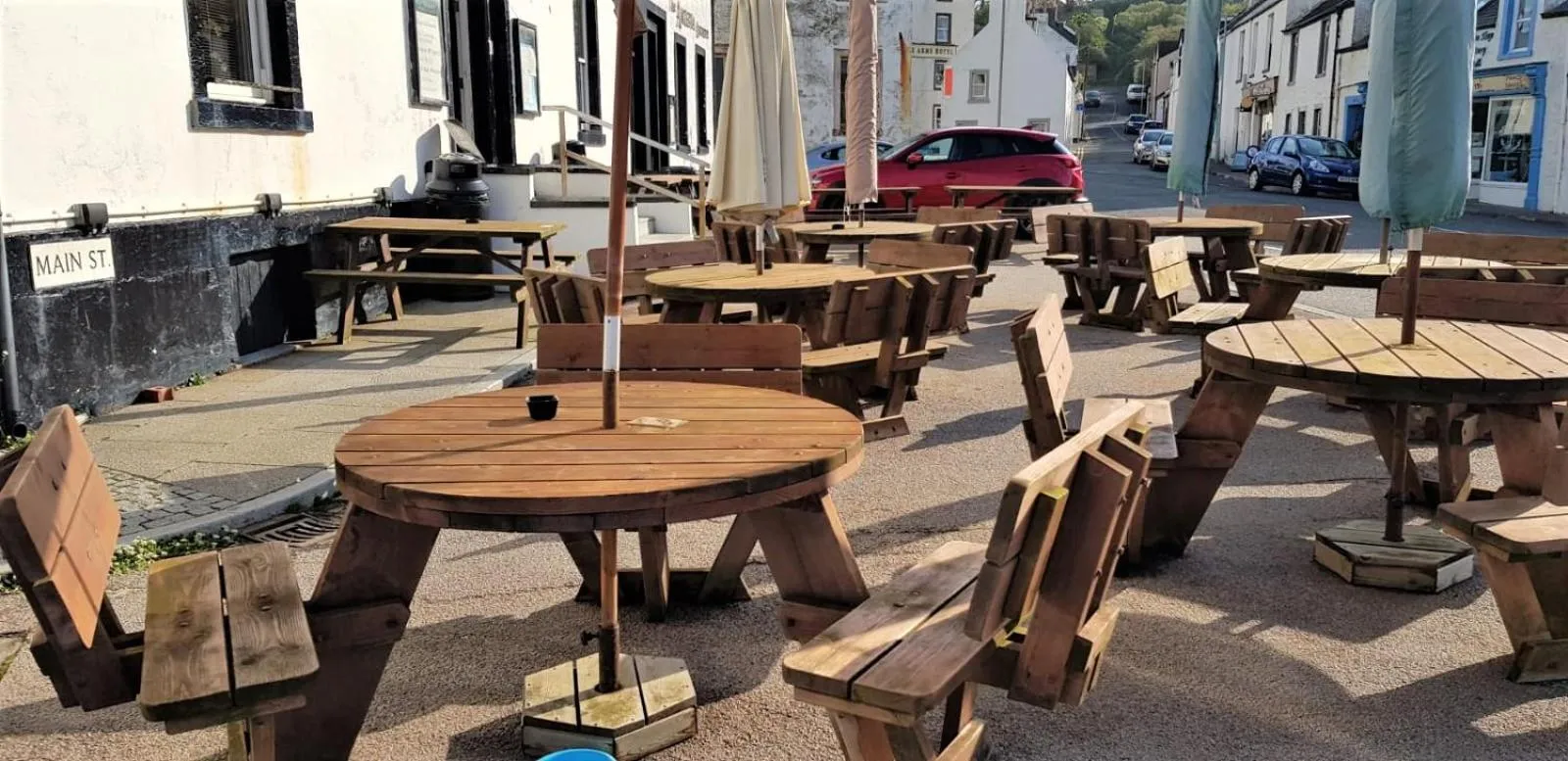 Balcony/Terrace in The Harbour House Sea Front Hotel