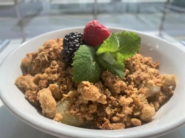 Food close-up in The Harbour House Sea Front Hotel